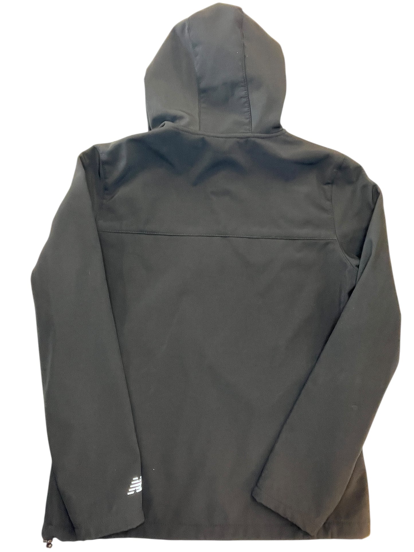 Jacket Windbreaker By New Balance In Black, Size:L