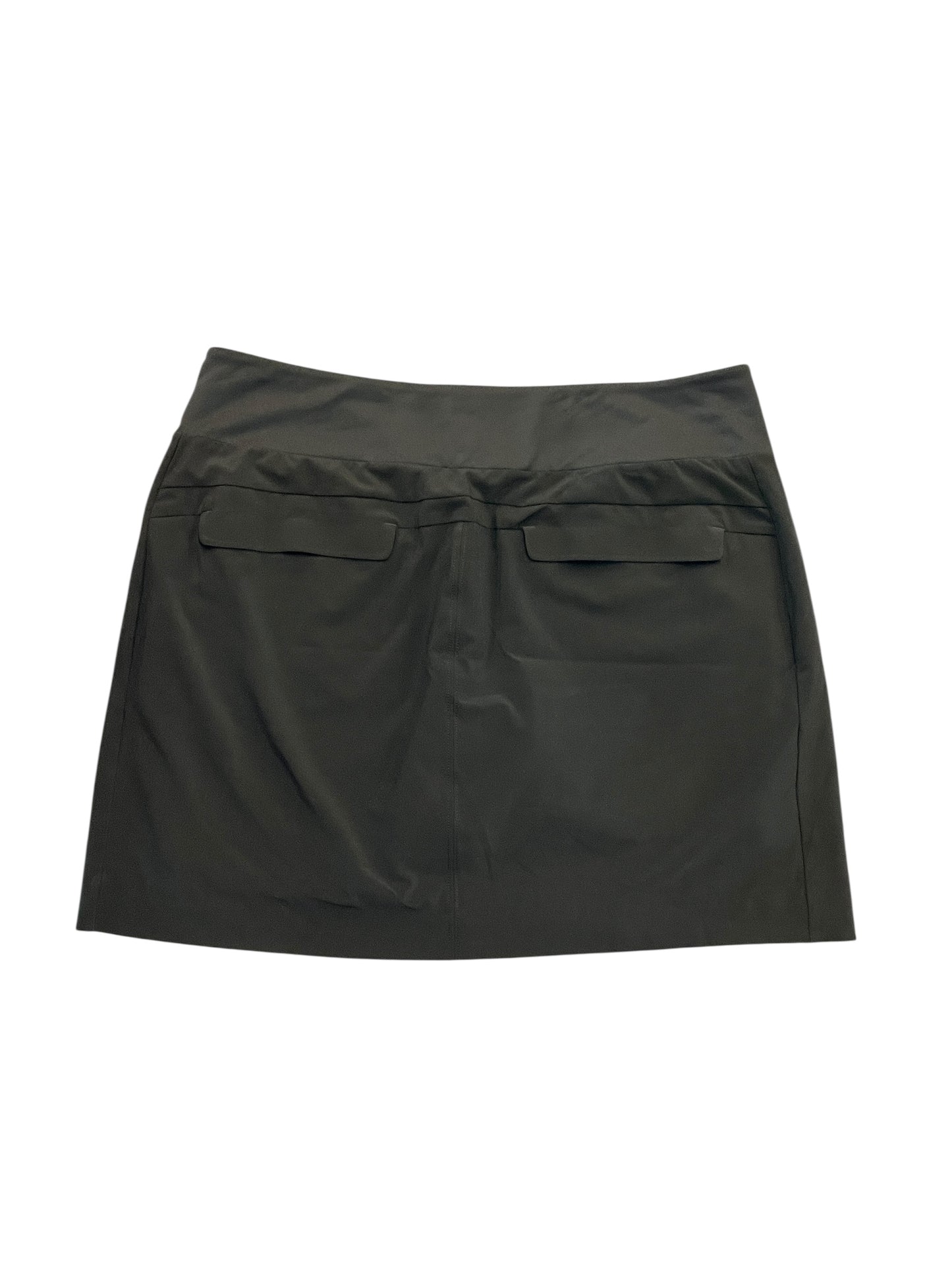Athletic Skort By Athleta In Grey, Size:L