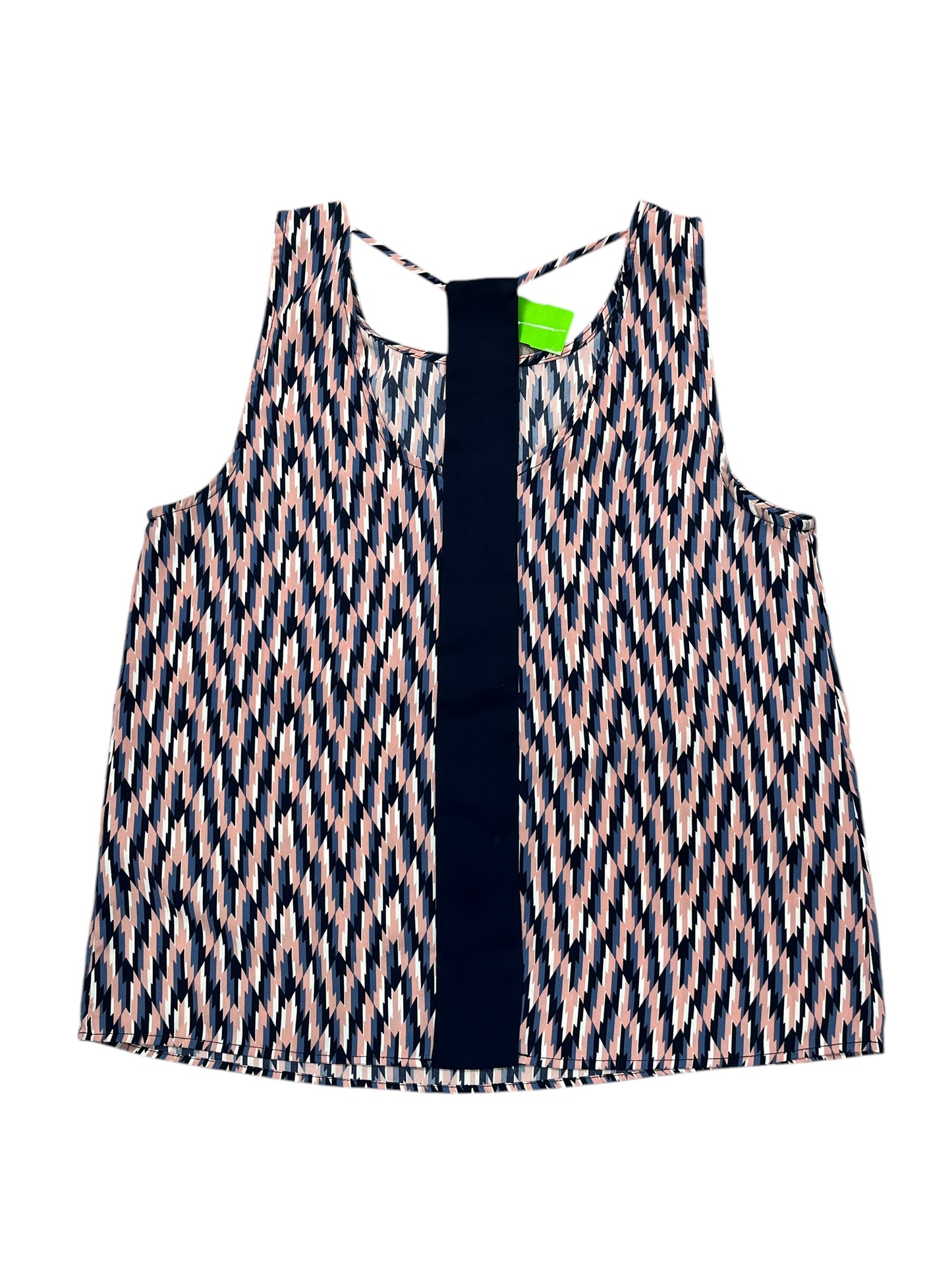 Top Sleeveless By Papermoon In Blue & Pink, Size:S