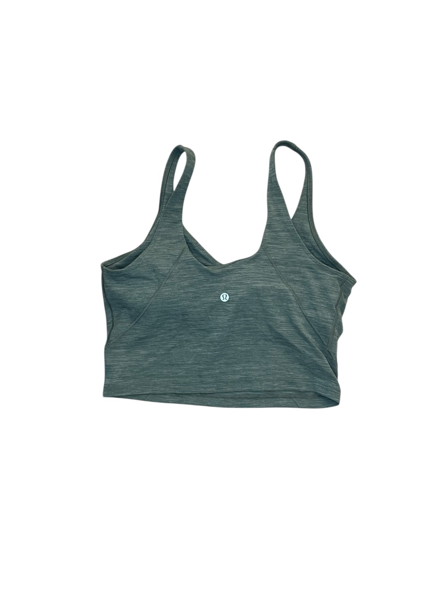 Athletic Bra By Lululemon In Green, Size:M
