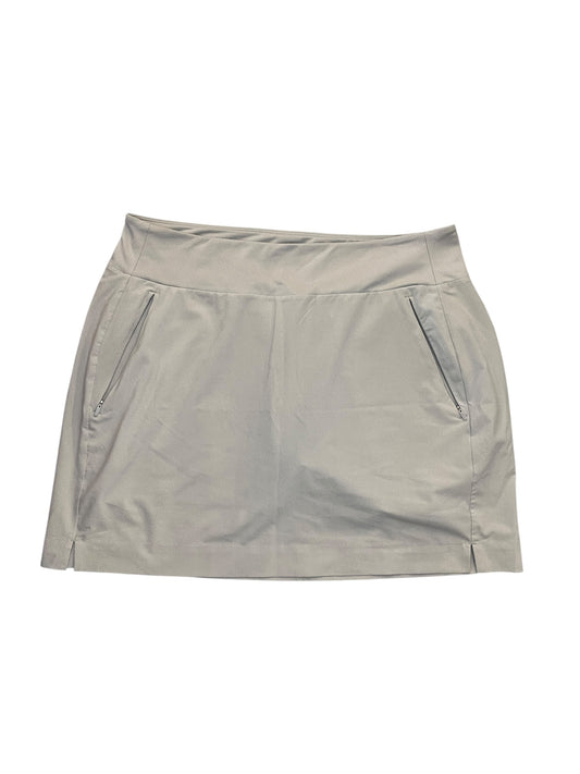 Athletic Skort By Athleta In Cream, Size:L
