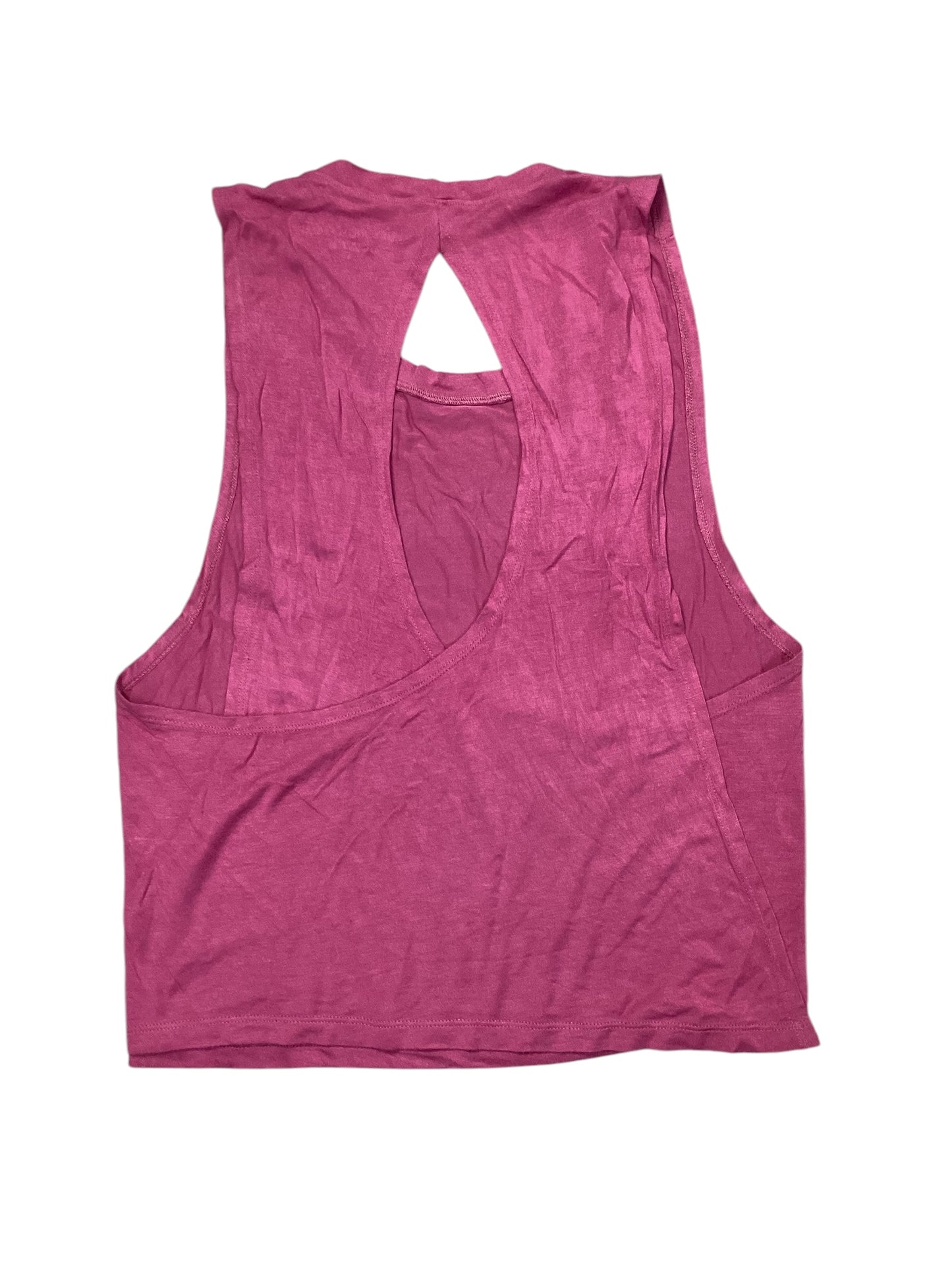 Athletic Tank Top By Beyond Yoga In Pink, Size:L