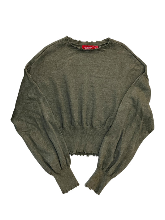 Sweater By Clothes Mentor In Green, Size:S
