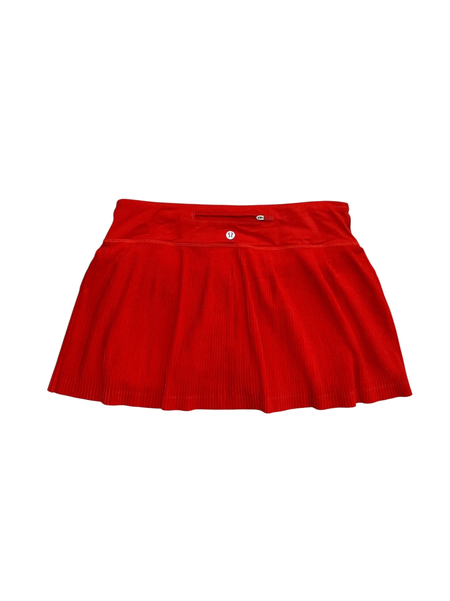 Athletic Skort By Lululemon In Red, Size:S