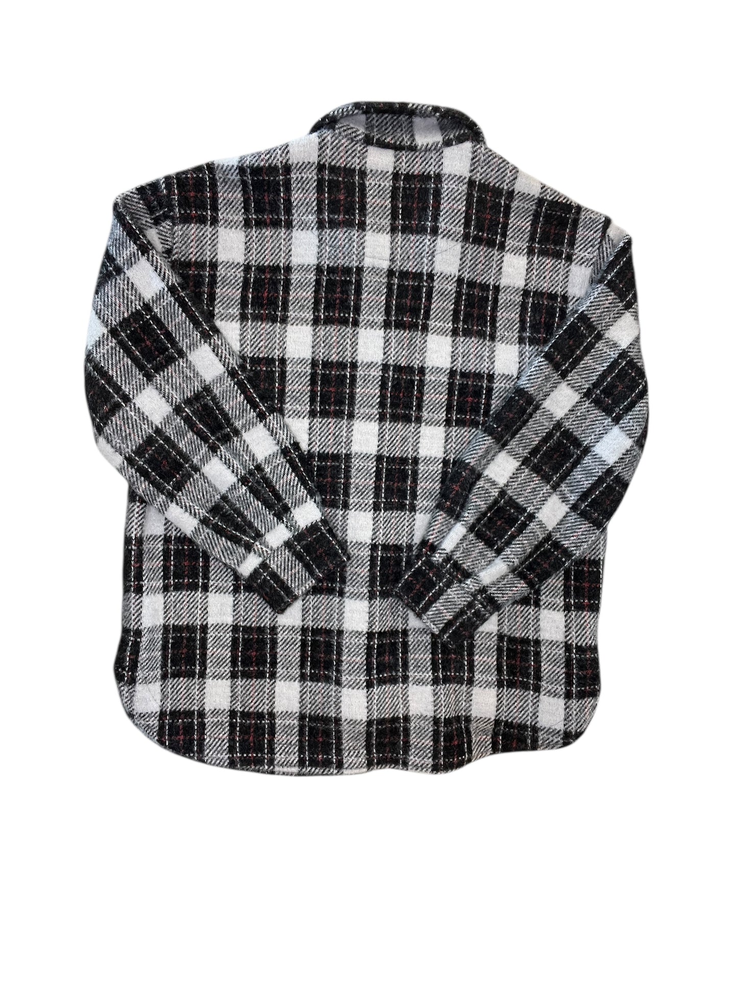 Jacket Shirt By Z Supply In Grey, Size:M