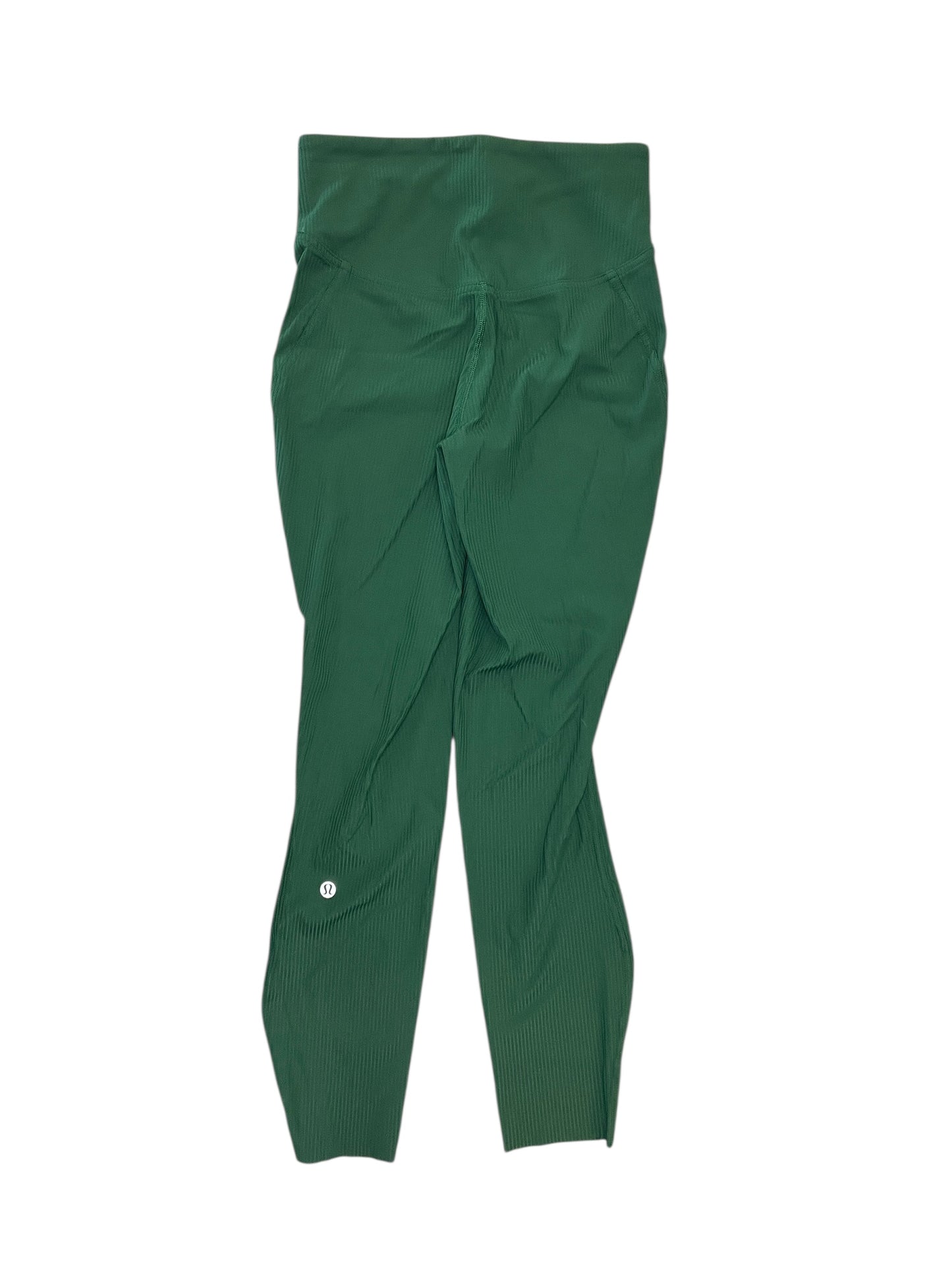 Athletic Leggings By Lululemon In Green, Size:S