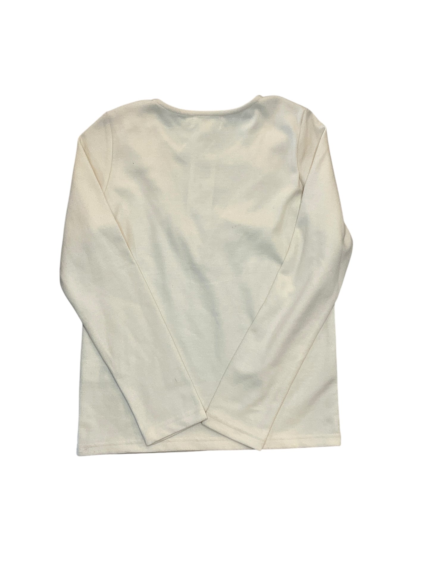 Top Ls By Lili Sidonio In Cream, Size:Xs
