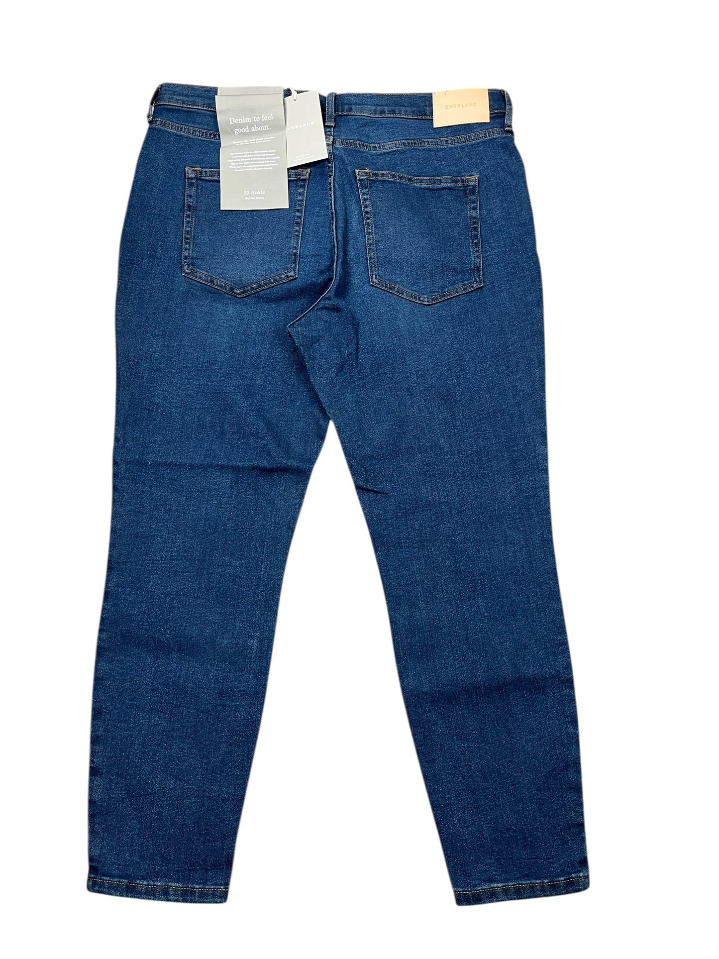 Jeans Skinny By Everlane In Blue Denim, Size:16