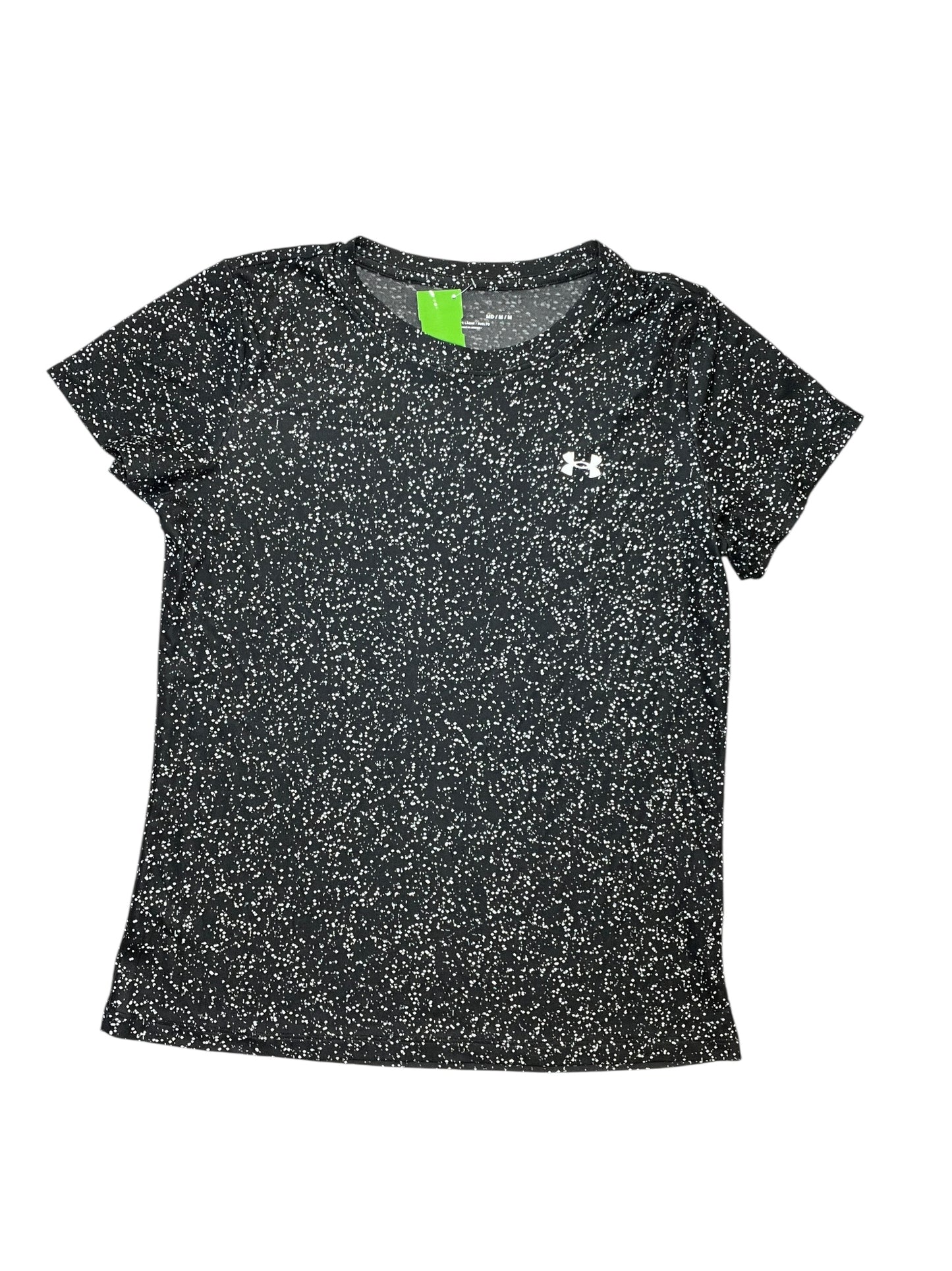 Athletic Top Ss By Under Armour In Black, Size:M
