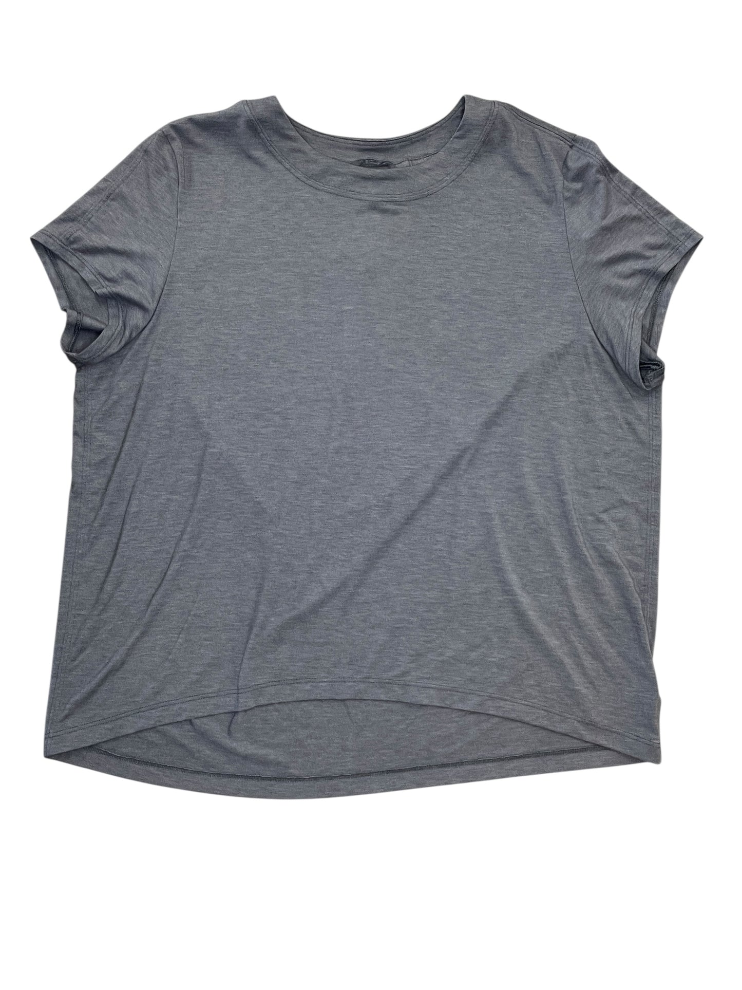 Top Ss Basic By Athleta In Grey, Size:S