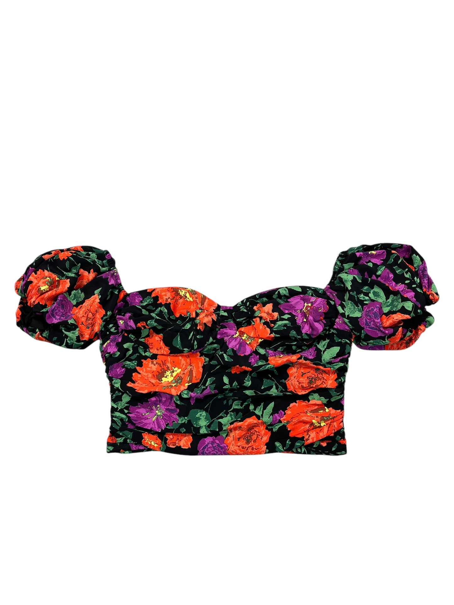 Top Ss By Lulus In Floral Print, Size:M