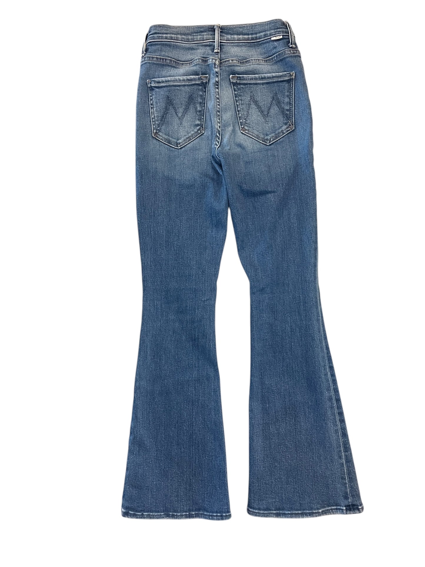 Jeans Flared By Mother In Blue Denim, Size:0