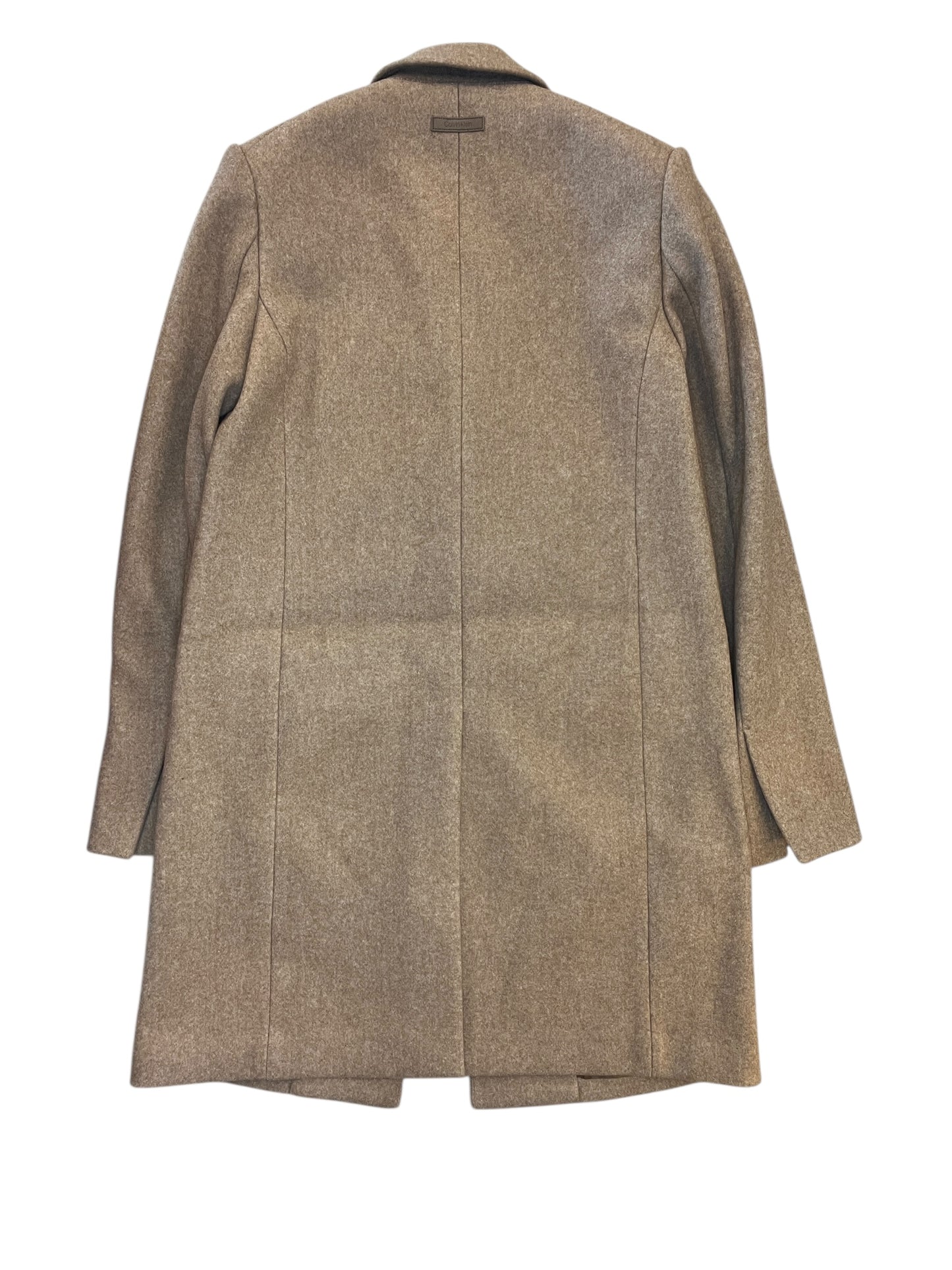 Coat Parka By Calvin Klein In Brown, Size:Xs
