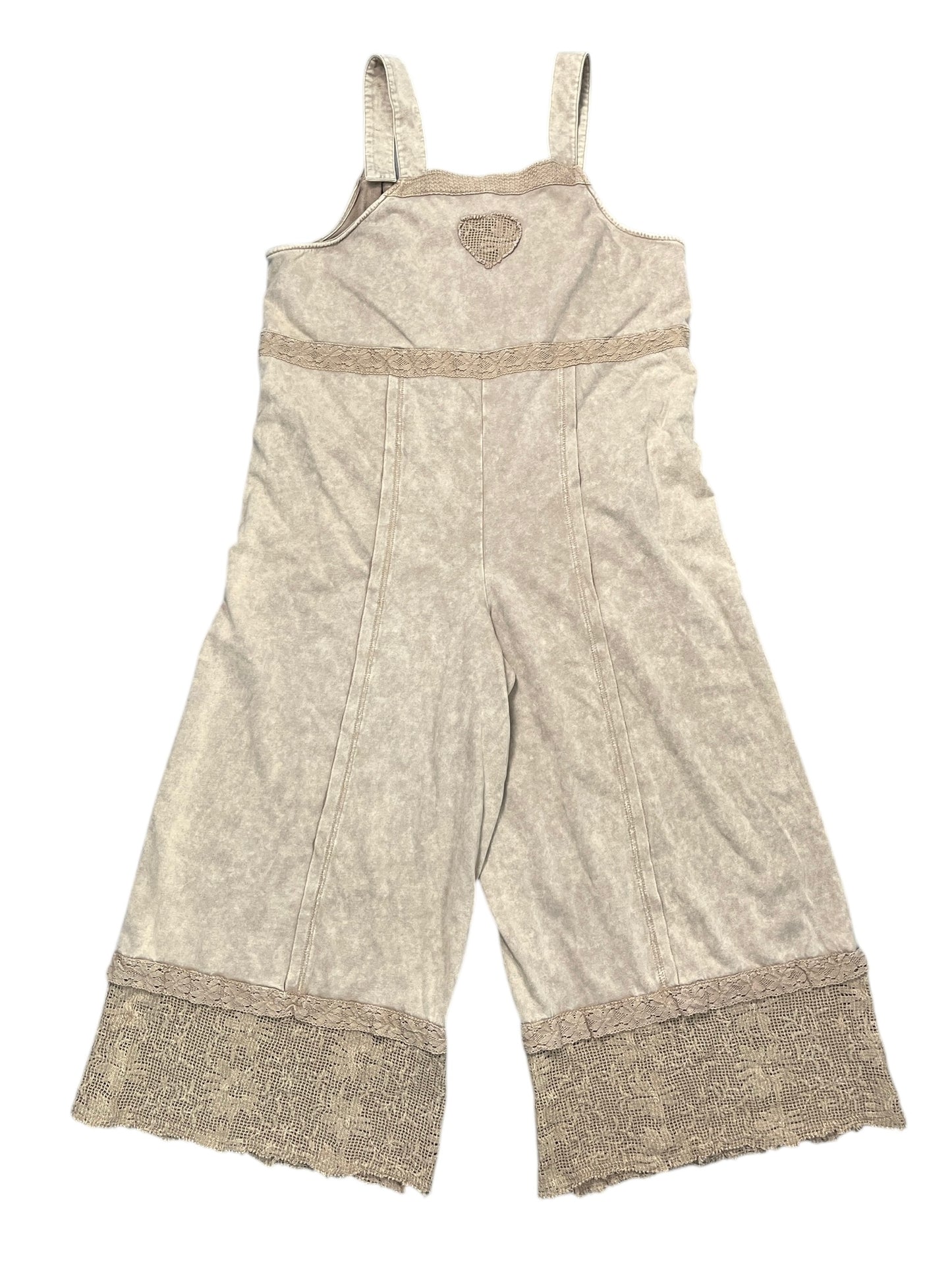 Jumpsuit By Oli & Hali In Tan, Size:L