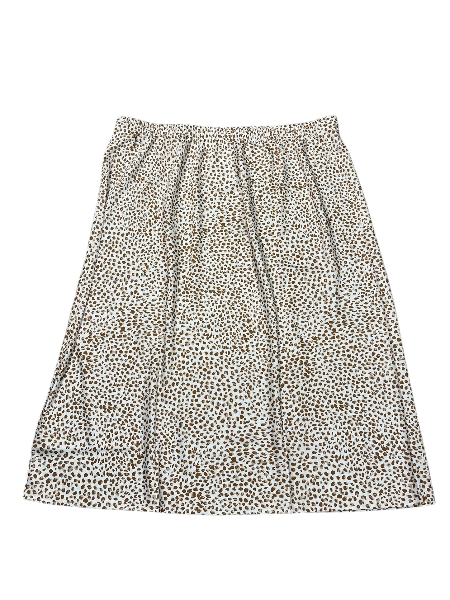 Skirt Midi By J. Crew In Animal Print, Size:Xxxl