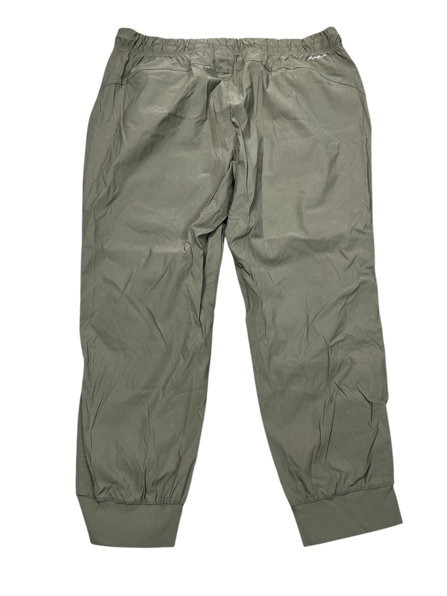 Athletic Pants By Eddie Bauer In Green, Size:2X