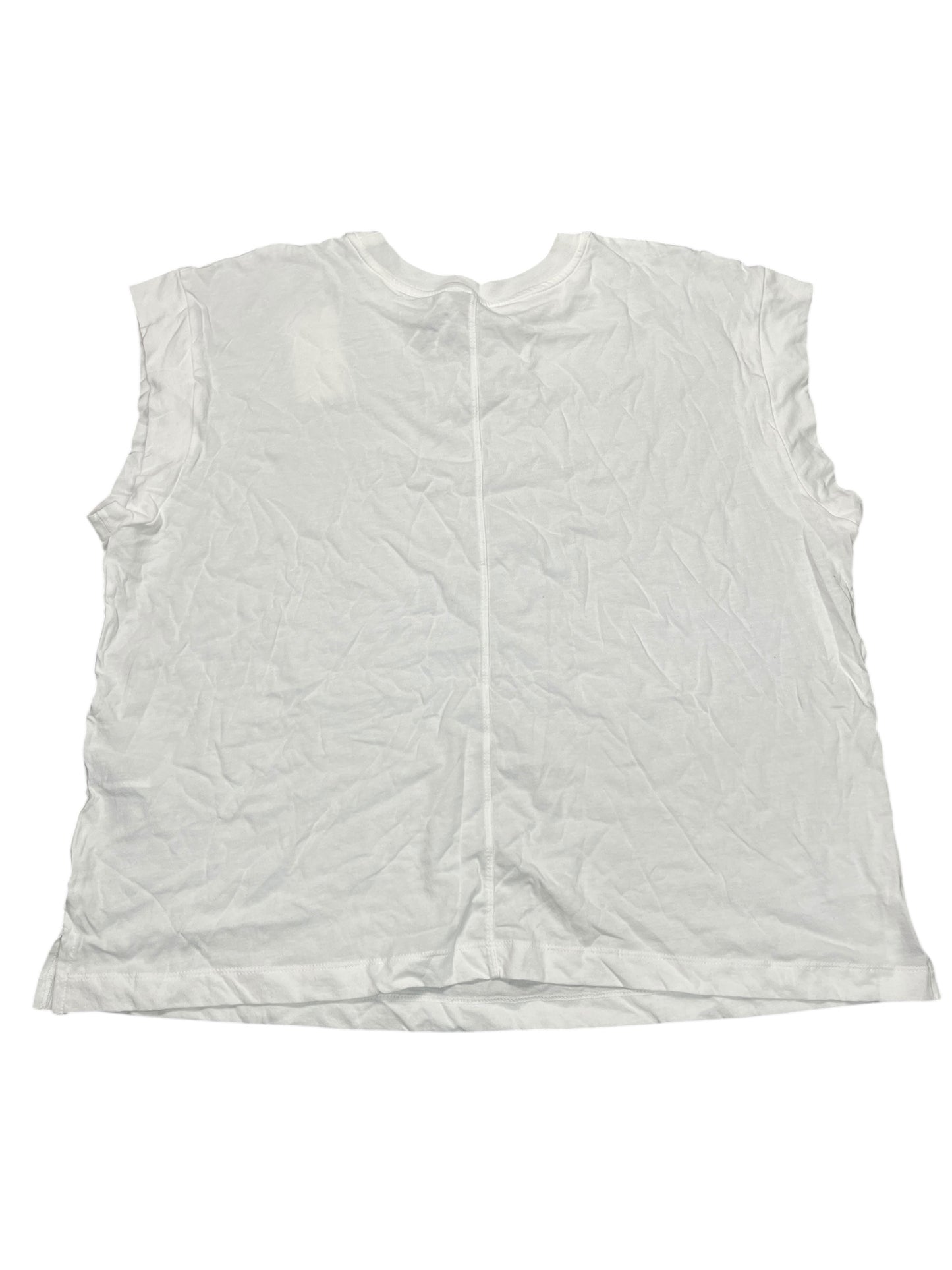 Top Ss Basic By A New Day In White, Size:Xxl