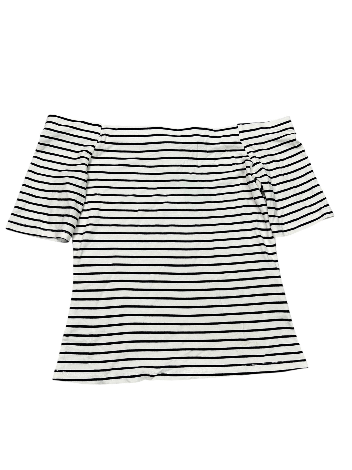 Top Ss Basic By H&M In White, Size:S