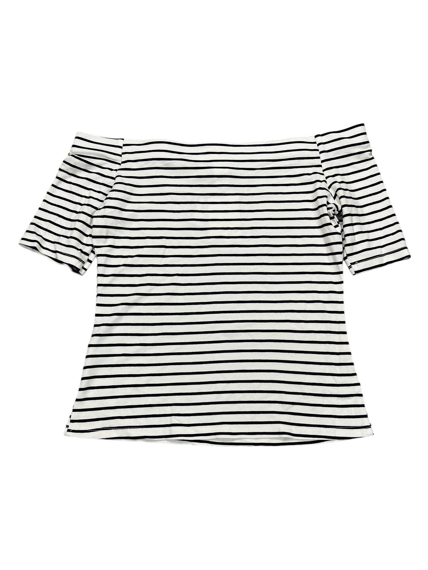 Top Ss Basic By H&M In White, Size:S