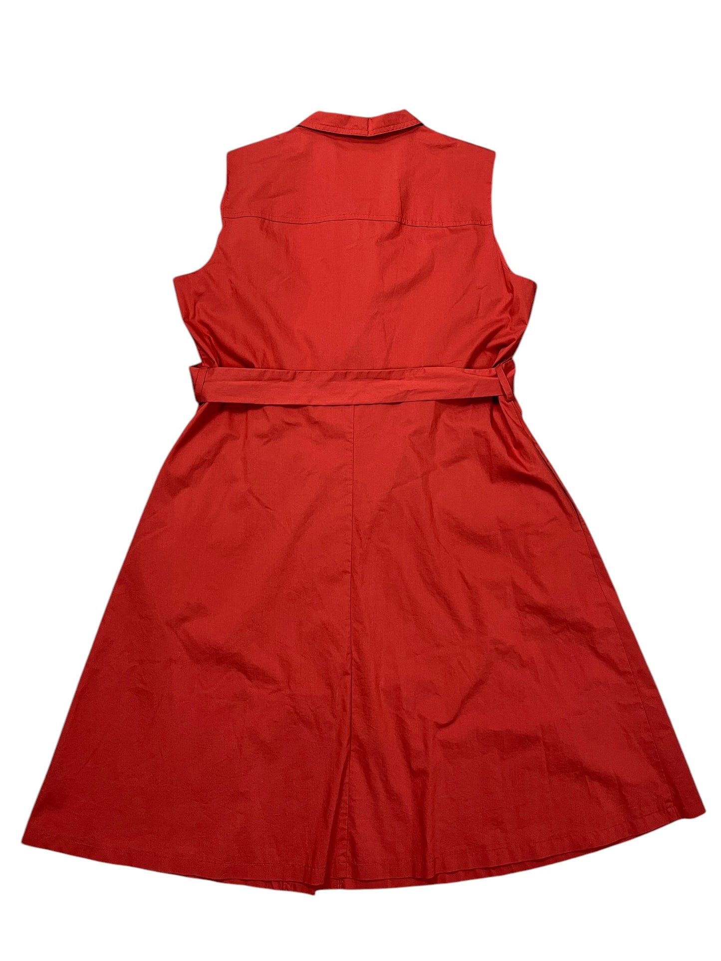 Dress Casual Midi By Worthington In Red, Size:Xl