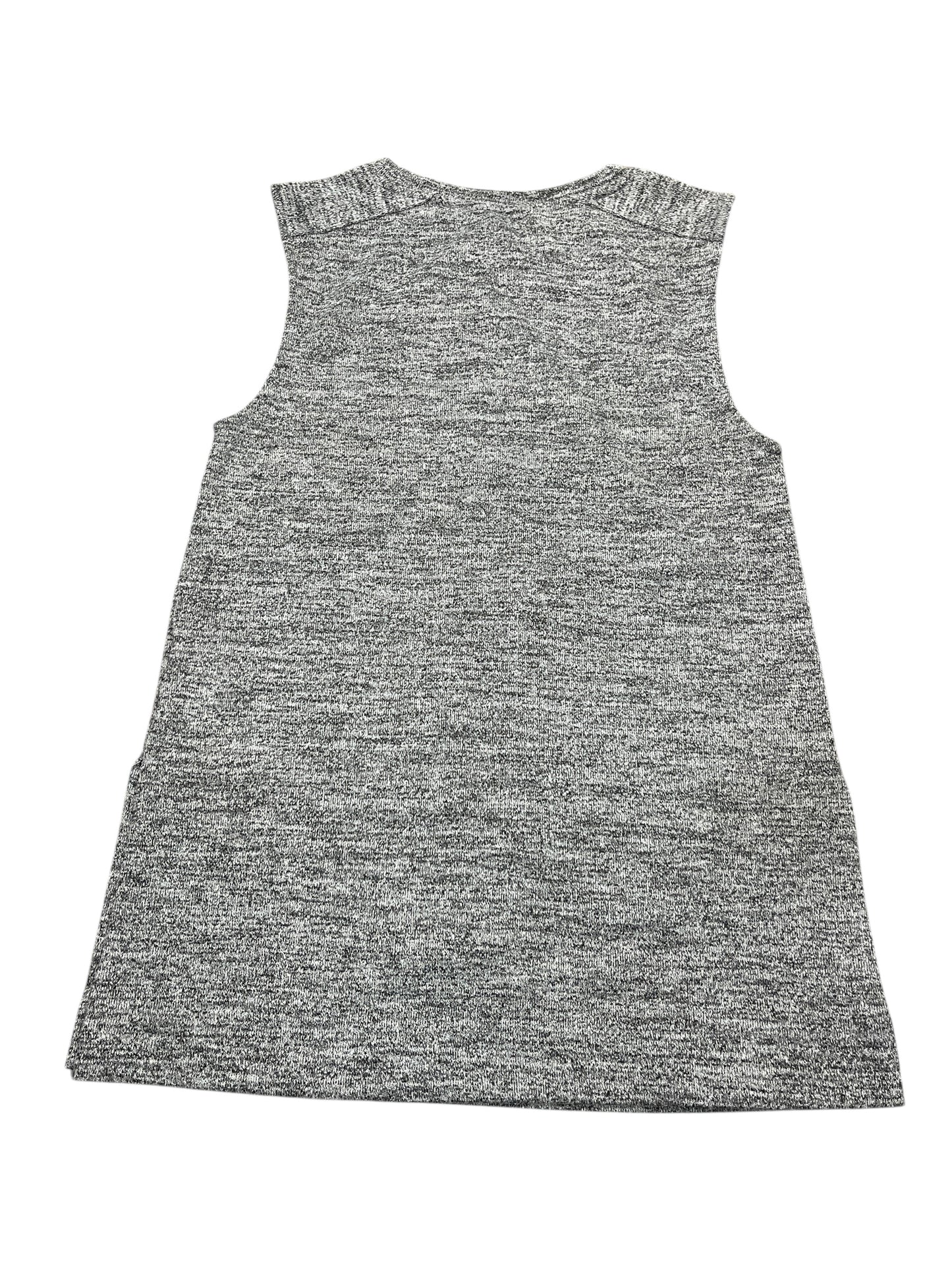 Top Sleeveless By Banana Republic In Grey, Size:Xs