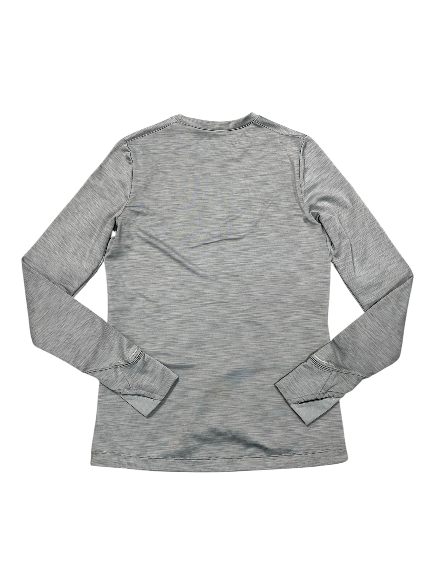 Athletic Top Ls Crewneck By Athleta In Grey, Size:Xxs