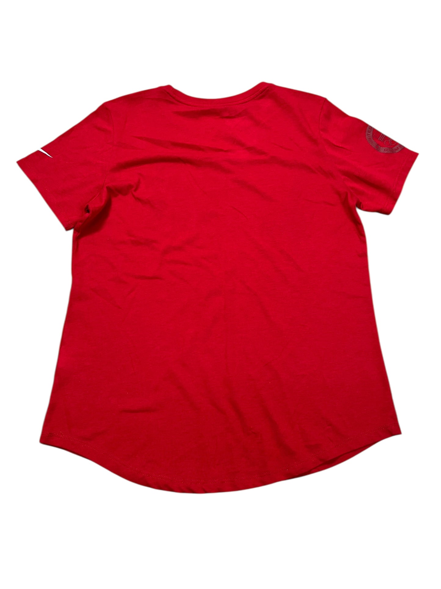 Top Ss By Nike Apparel In Red, Size:L