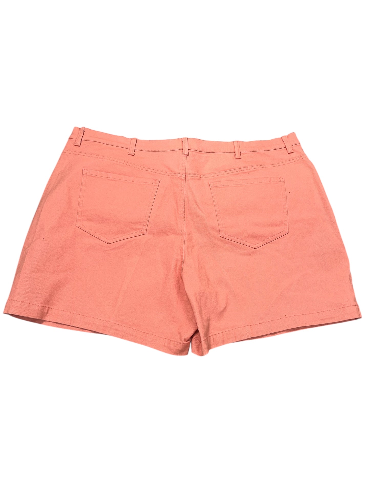 Shorts By Gloria Vanderbilt In Orange, Size:3X
