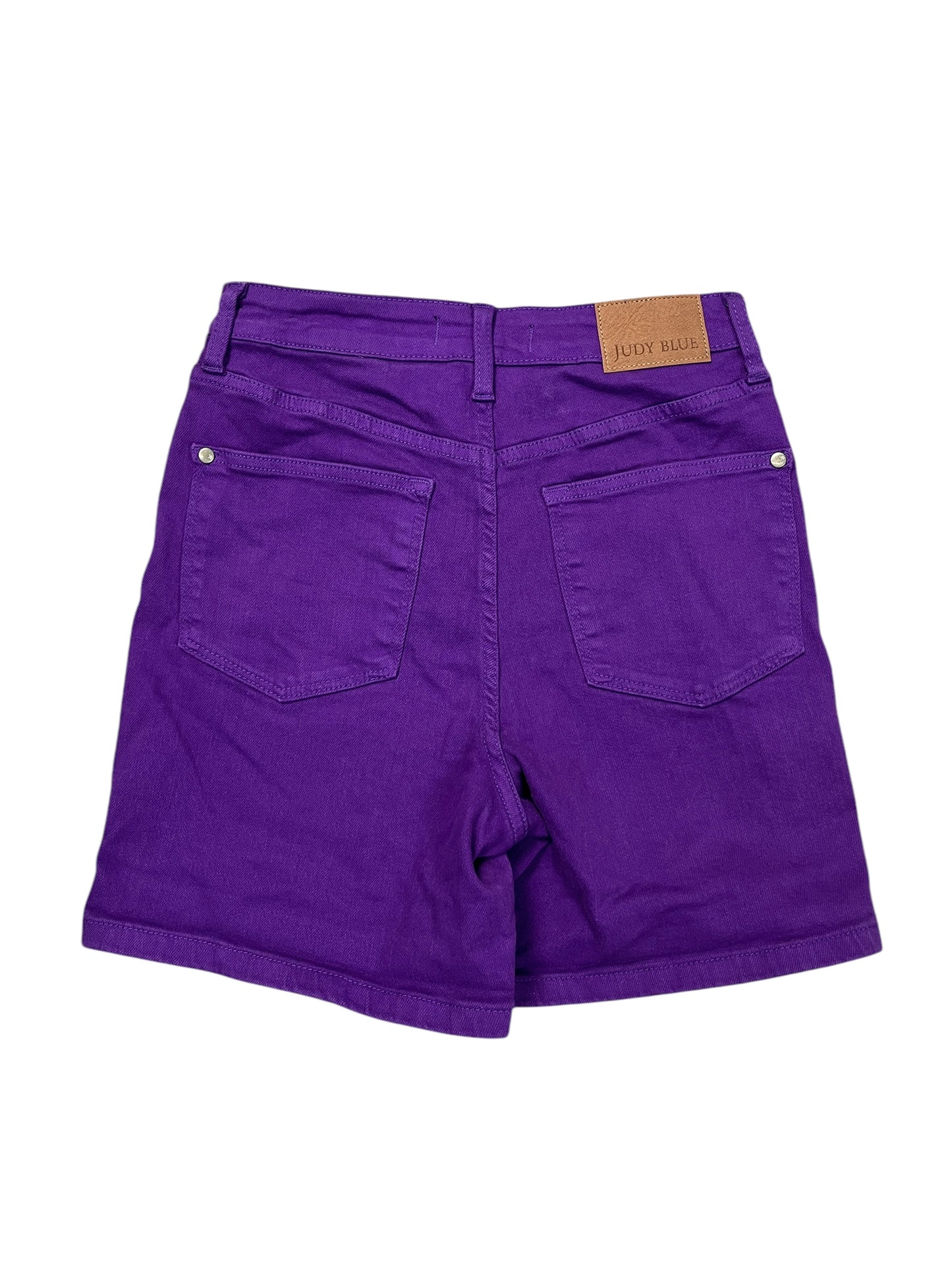 Shorts By Judy Blue In Purple, Size:M