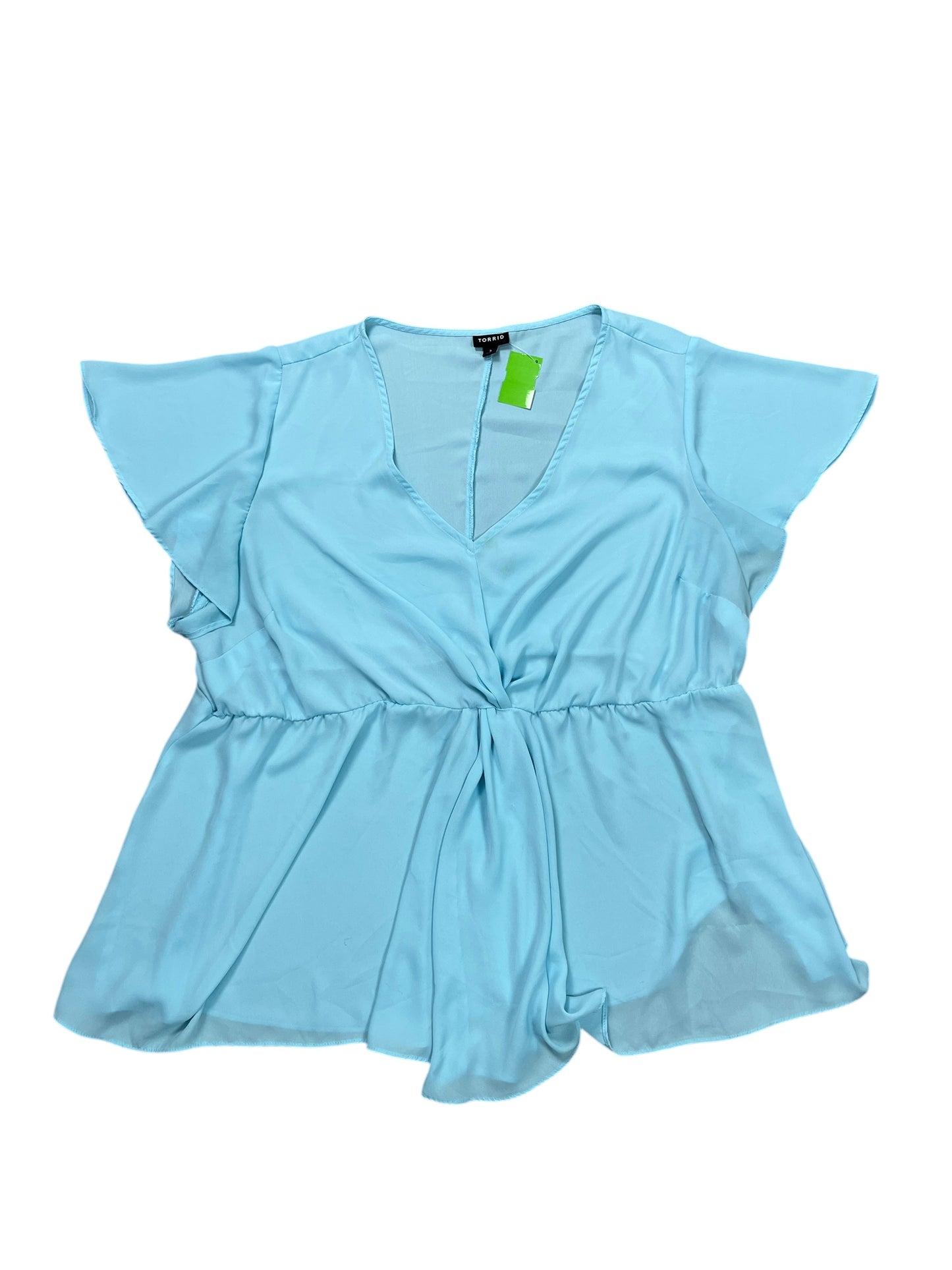 Top Ss By Torrid In Blue, Size:3X