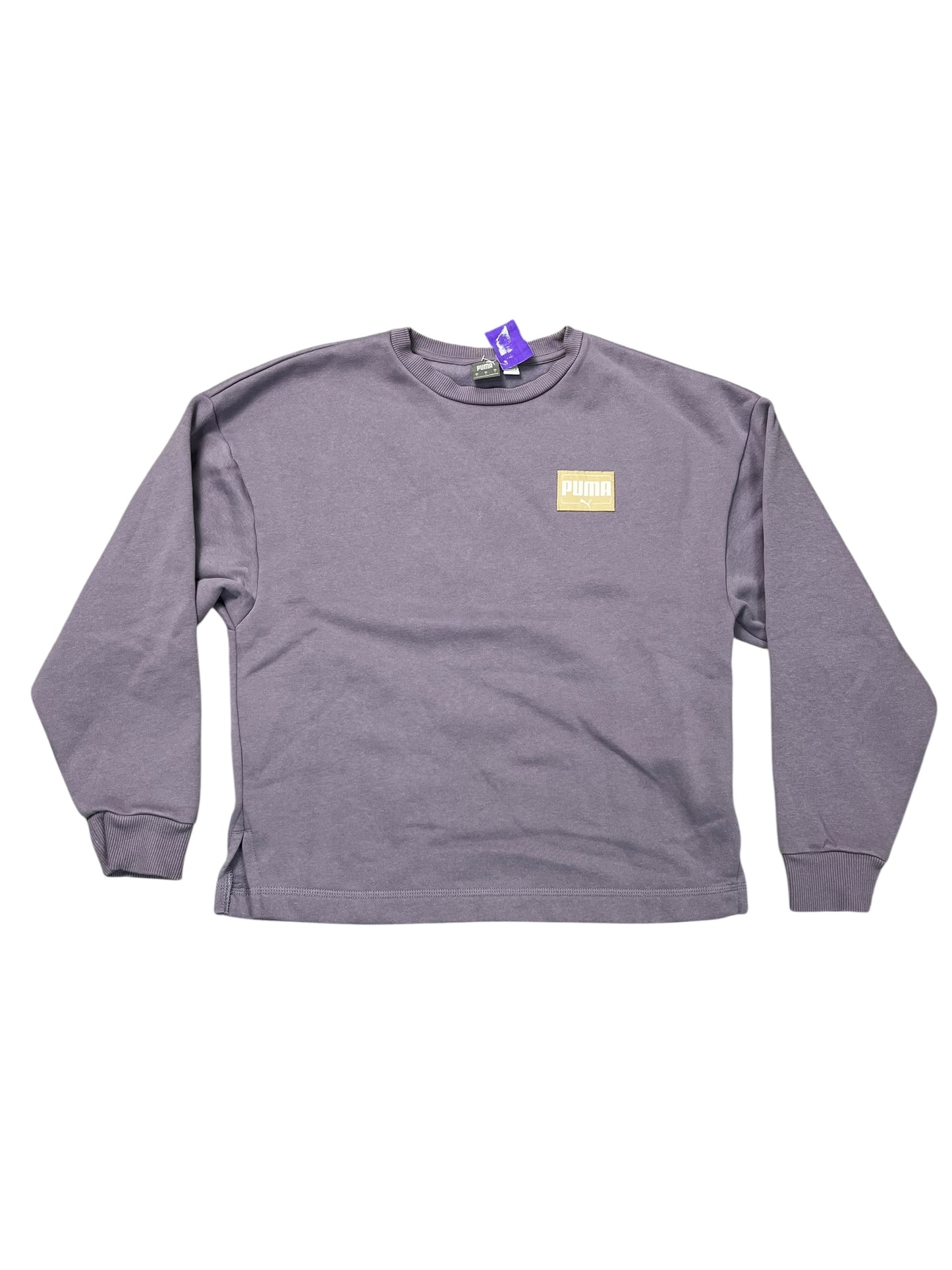 Sweatshirt Crewneck By Puma In Purple, Size:S