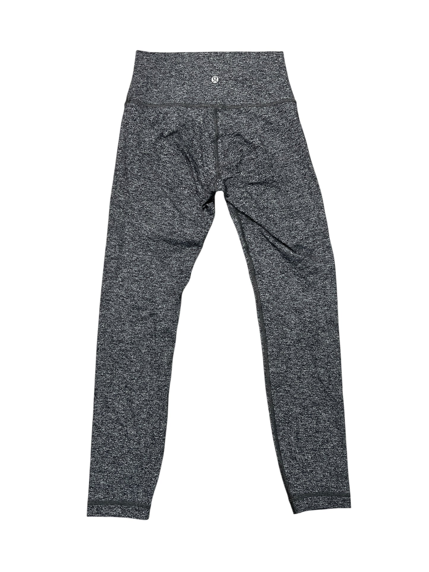 Athletic Leggings By Lululemon In Grey, Size:S
