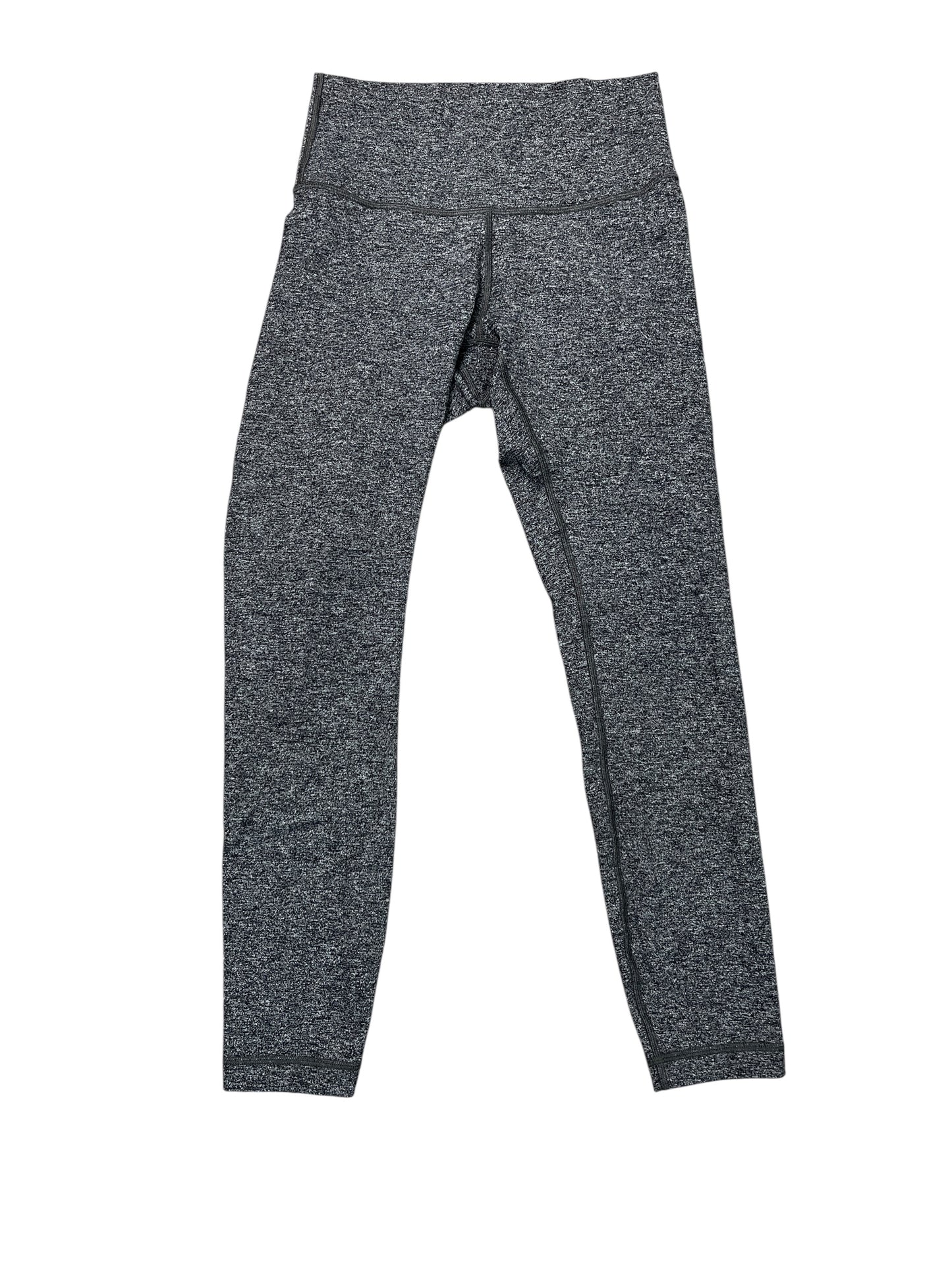 Athletic Leggings By Lululemon In Grey, Size:S