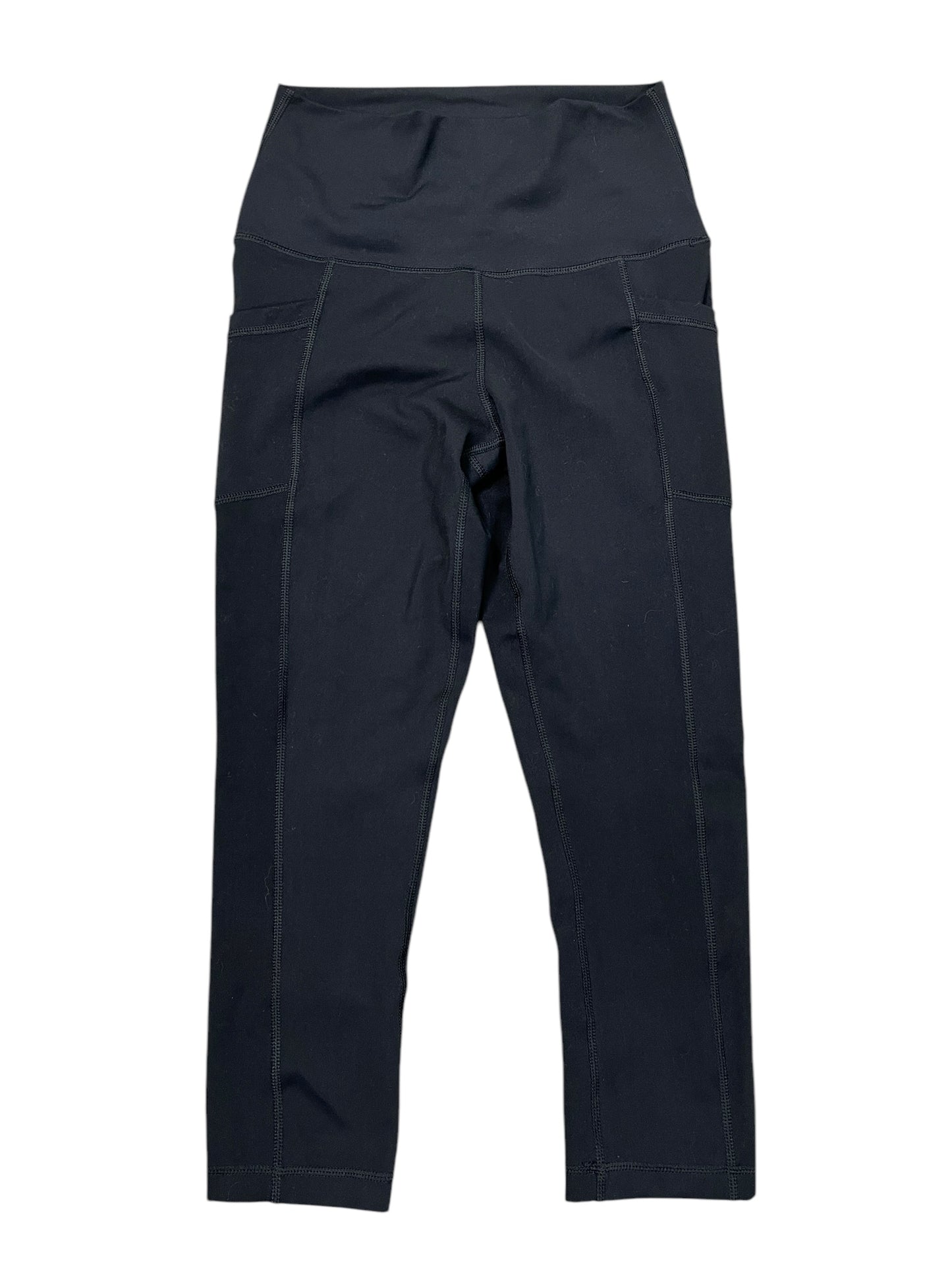 Athletic Leggings Capris By Yogalicious In Black, Size:S