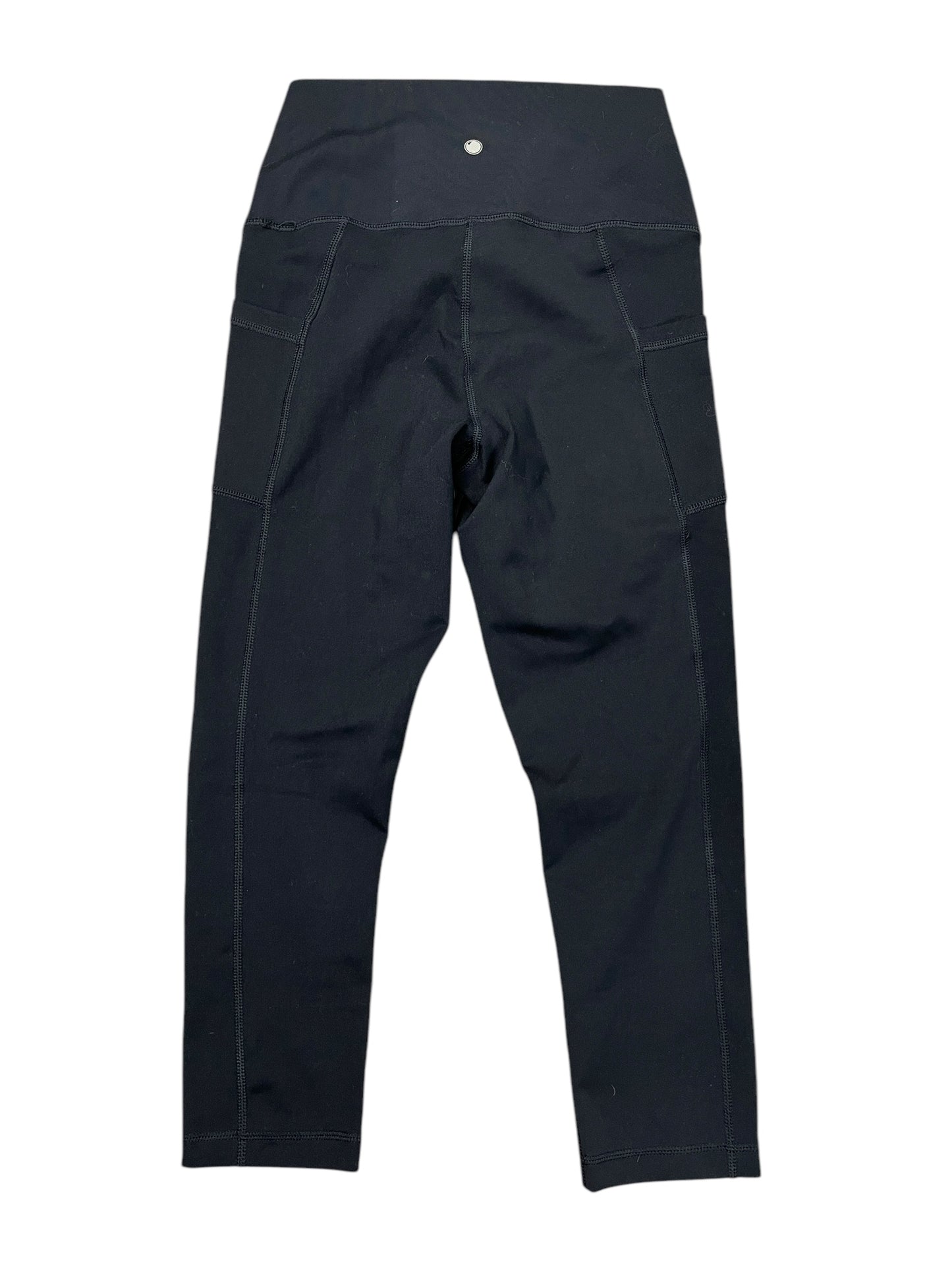 Athletic Leggings Capris By Yogalicious In Black, Size:S