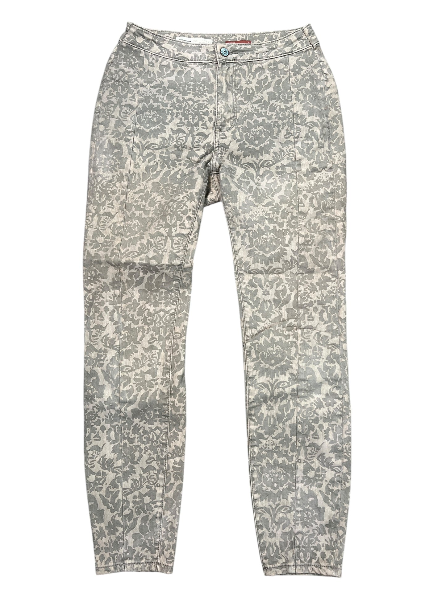 Capris By Pilcro In Brown Denim, Size:8