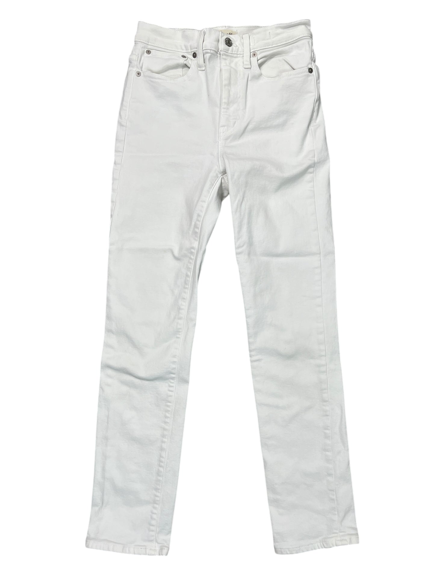 Jeans Straight By Madewell In White Denim, Size:0