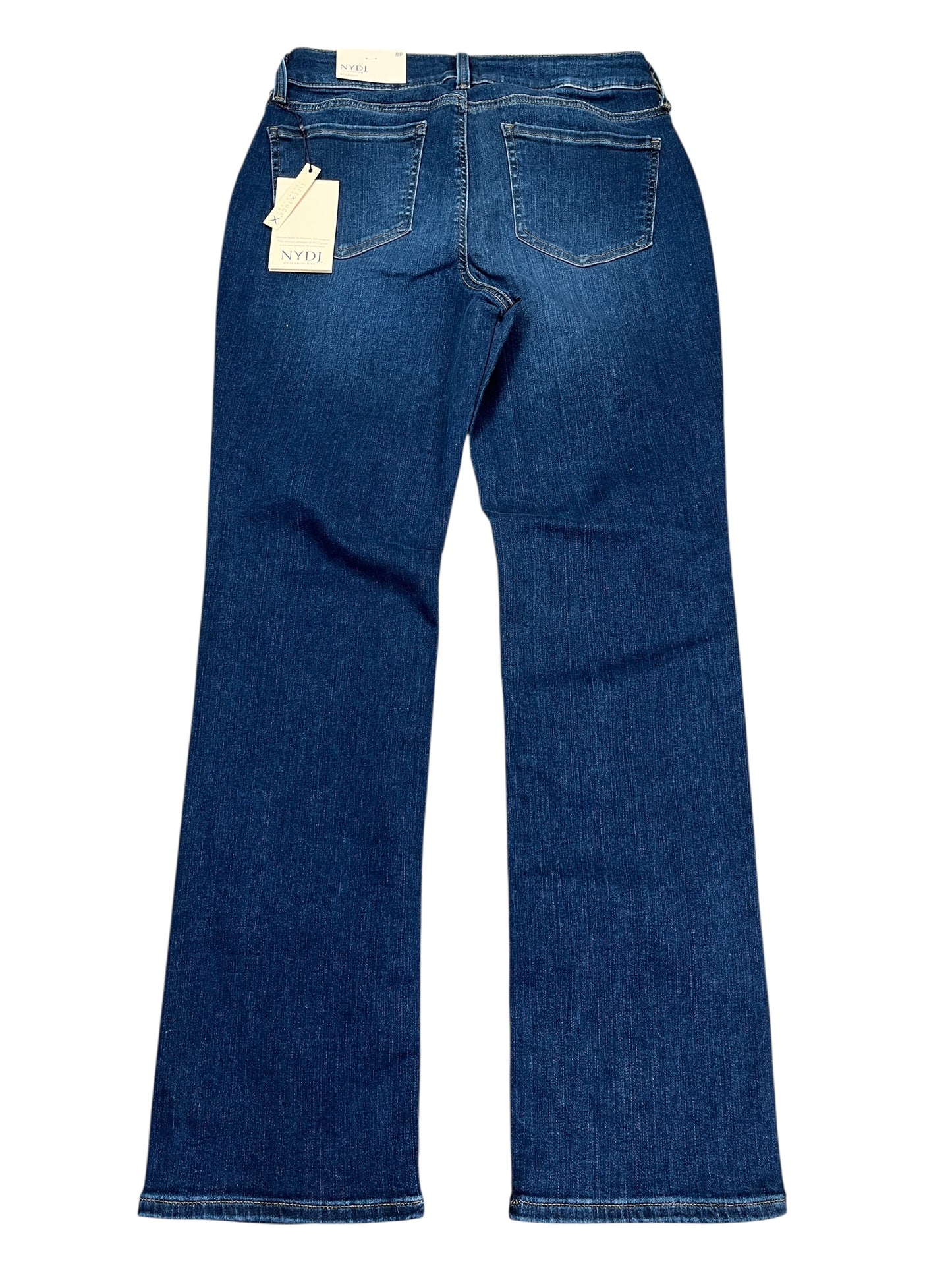 Jeans Straight By Not Your Daughters Jeans In Blue Denim, Size:8P