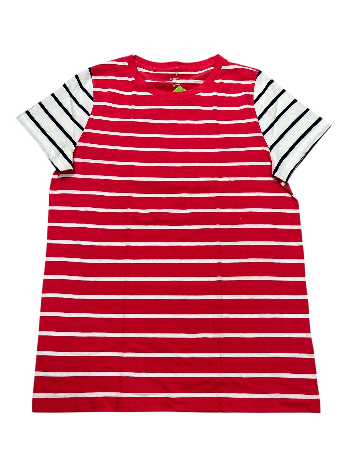 Top Ss By J. Crew In Red, Size:Xl