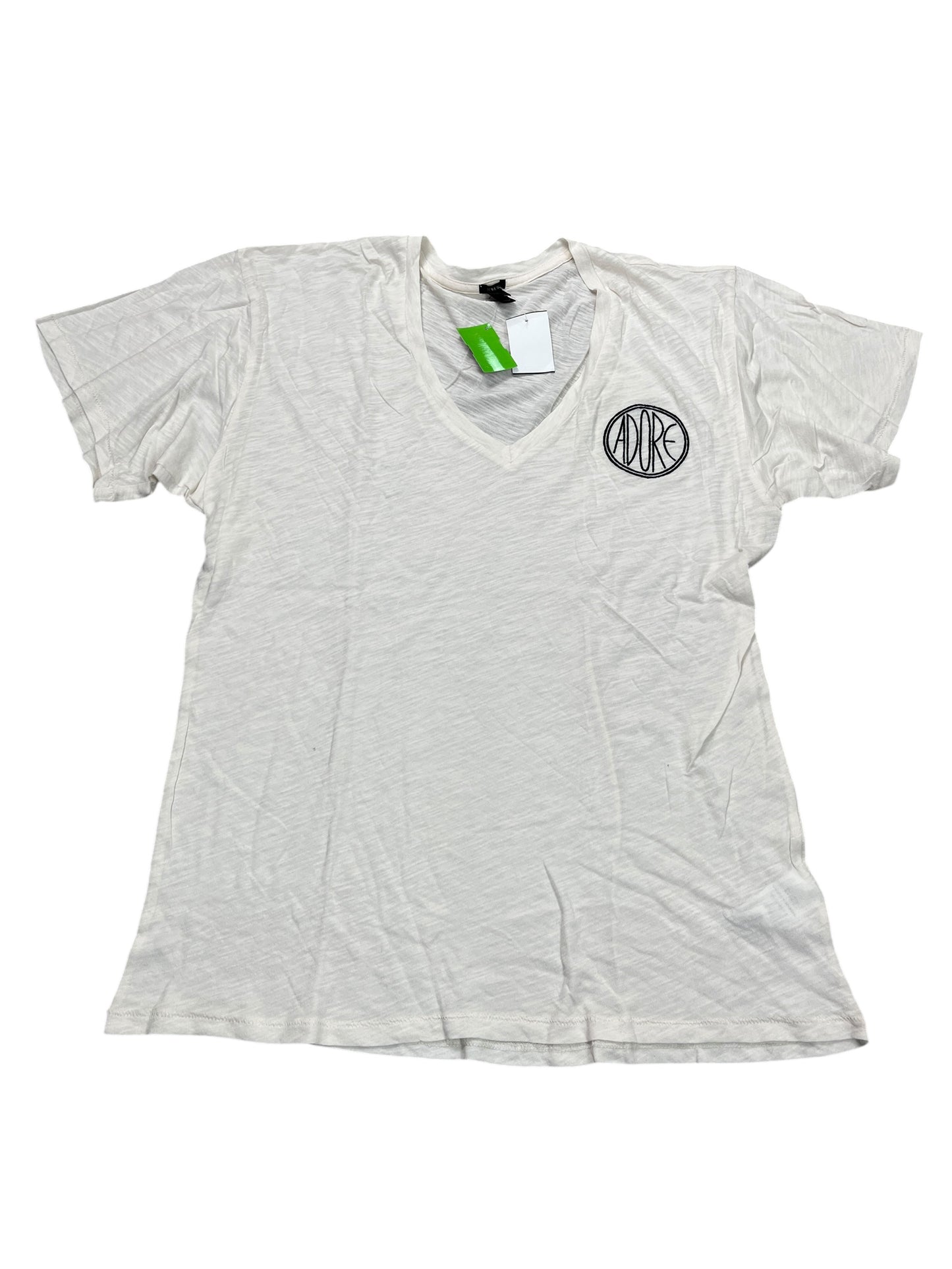 Top Ss By J. Crew In White, Size:Xl
