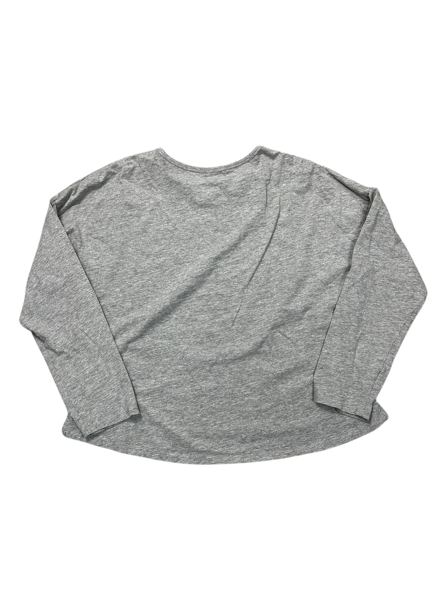Top Ls Basic By Serra In Grey, Size:L