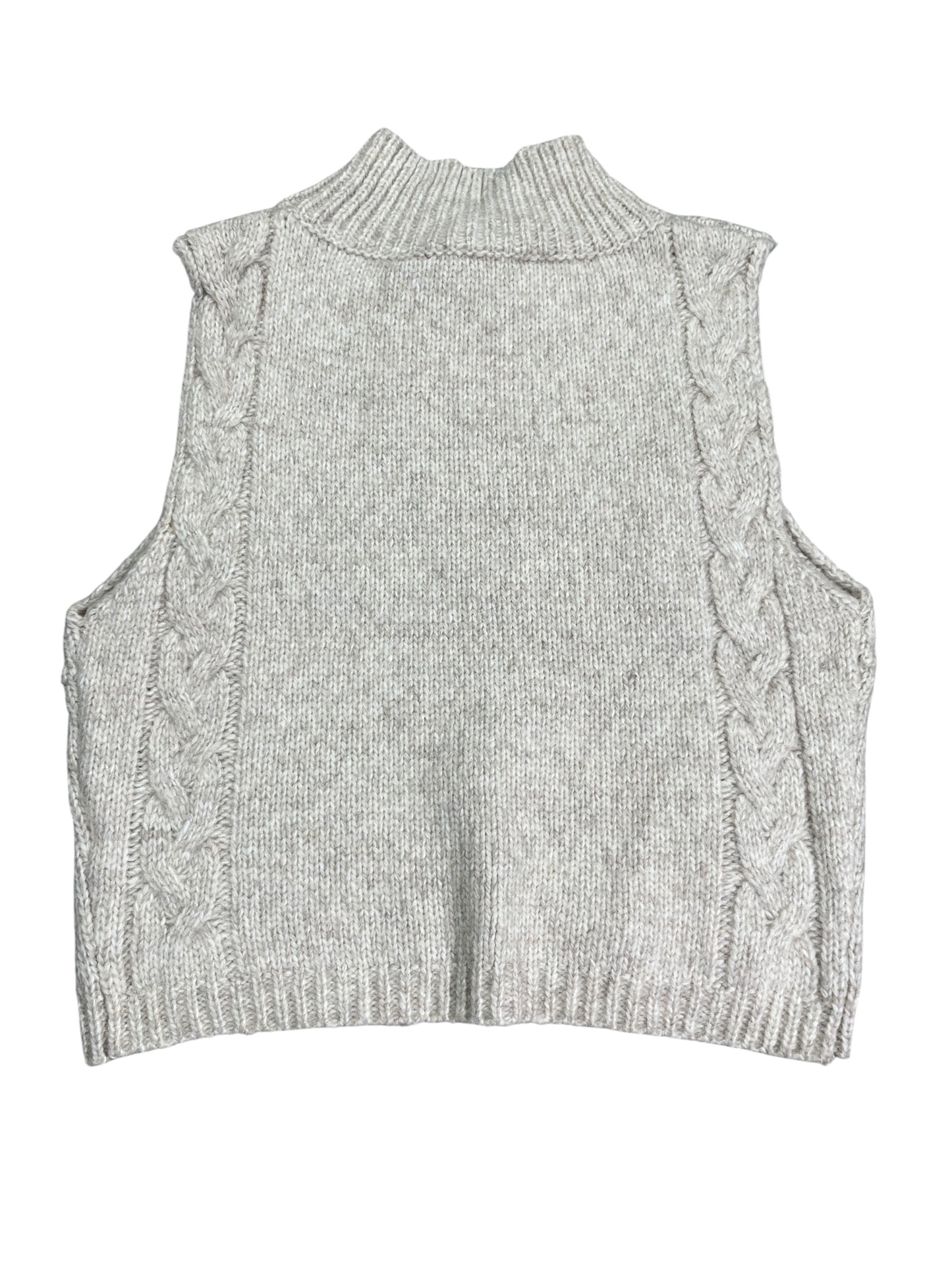 Vest Sweater By Le Lis In Cream, Size:M