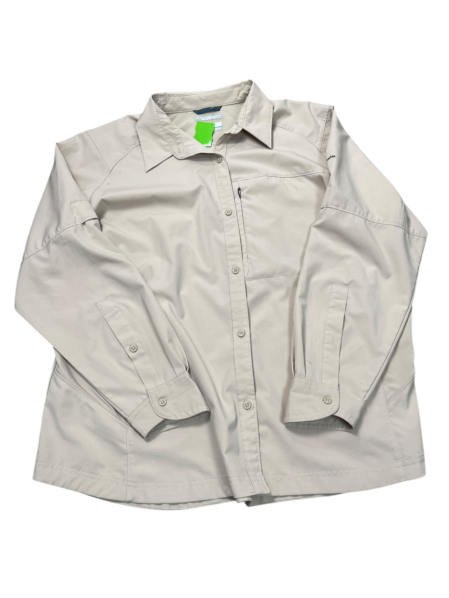 Top Ls By Columbia In Tan, Size:2X