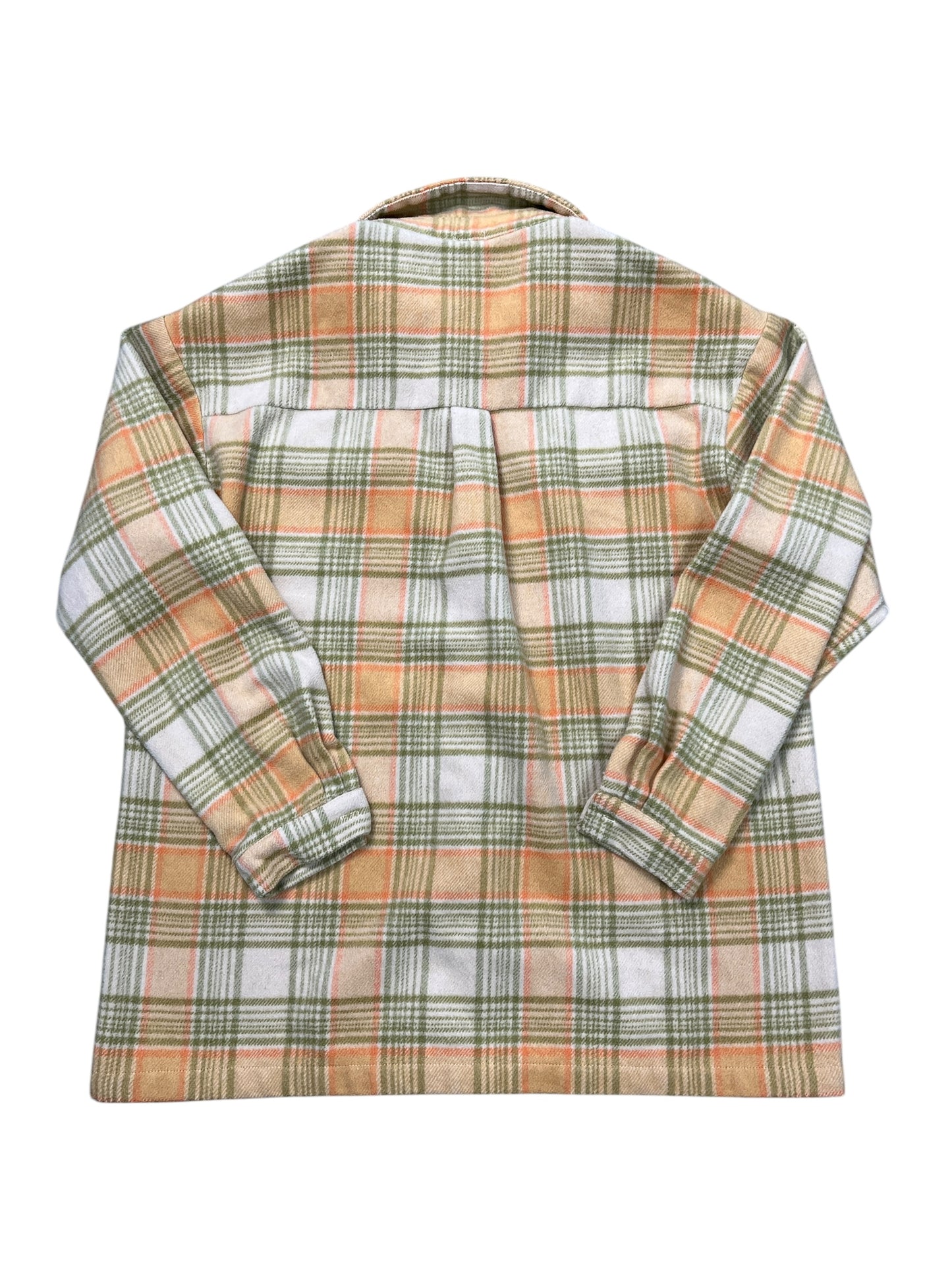 Jacket Shirt By PRINCESS POLLY In Plaid Pattern, Size:S