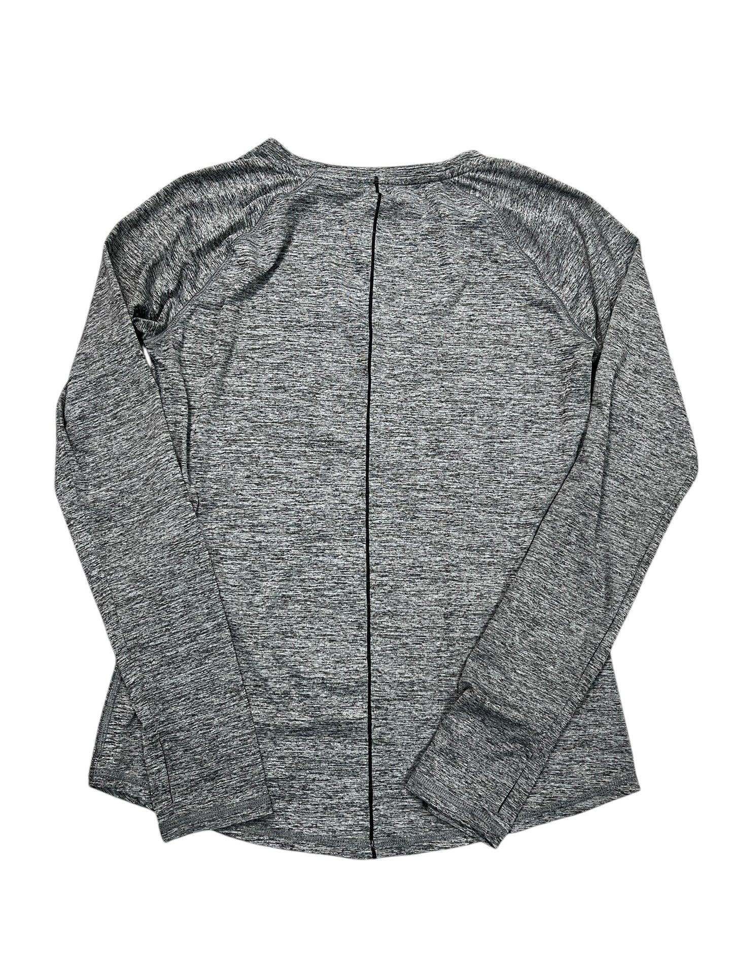 Athletic Top Ls Crewneck By Champion In Grey, Size:Xs