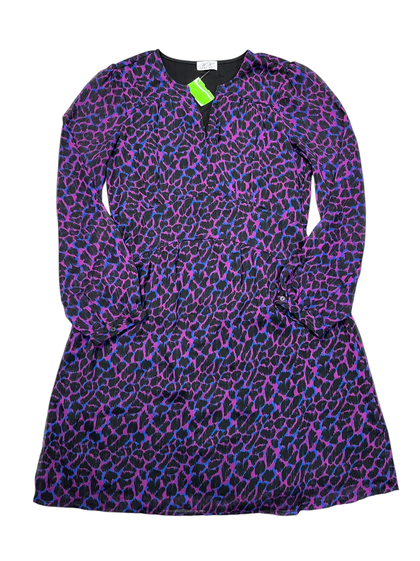 Dress Casual Short By ANNA KAY In Purple, Size:M