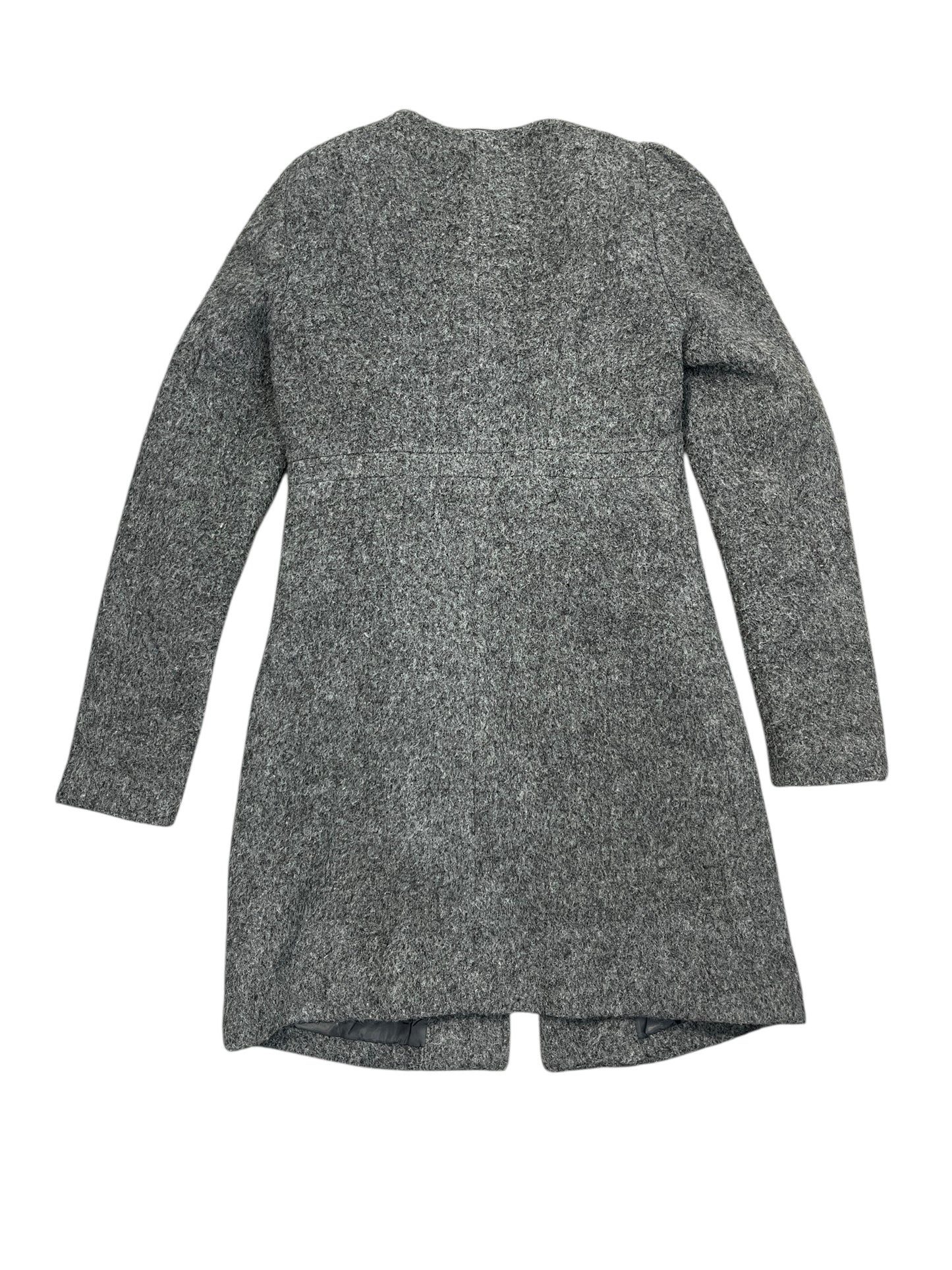 Coat Parka By H&M In Grey, Size:Xs