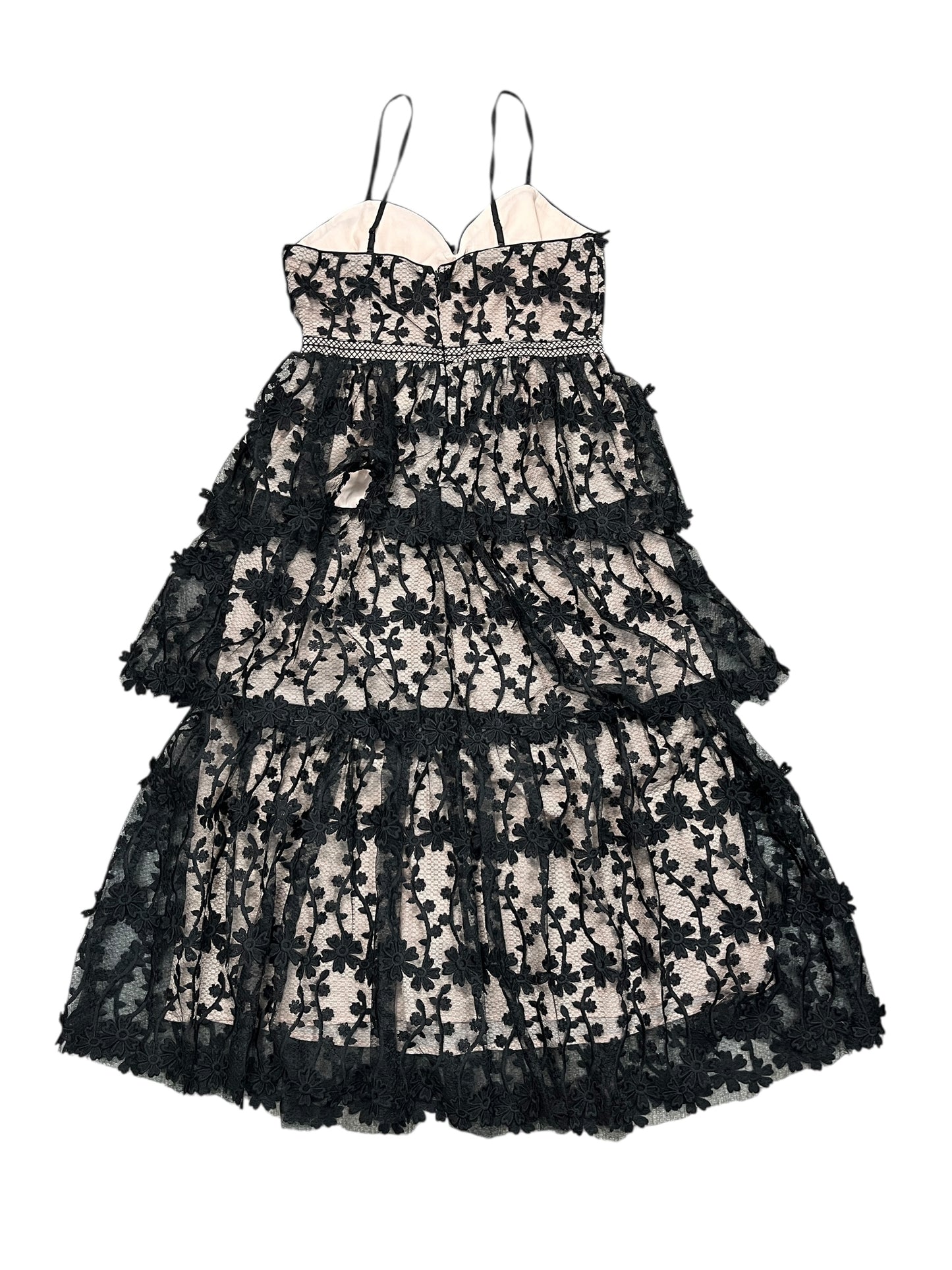 Dress Party Long By Endless Rose In Black & Cream, Size:M