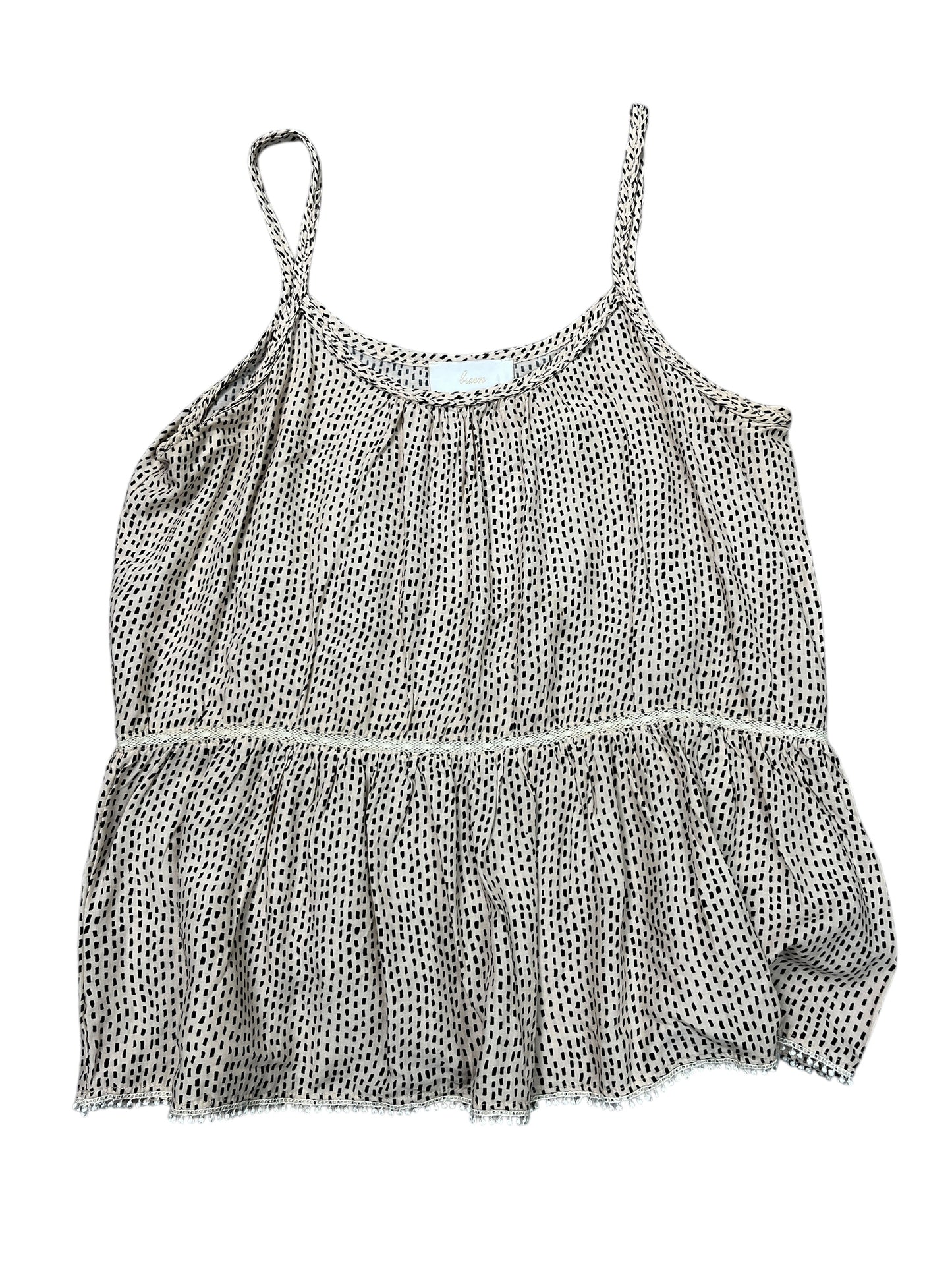Top Sleeveless By Braeve In Tan, Size:S