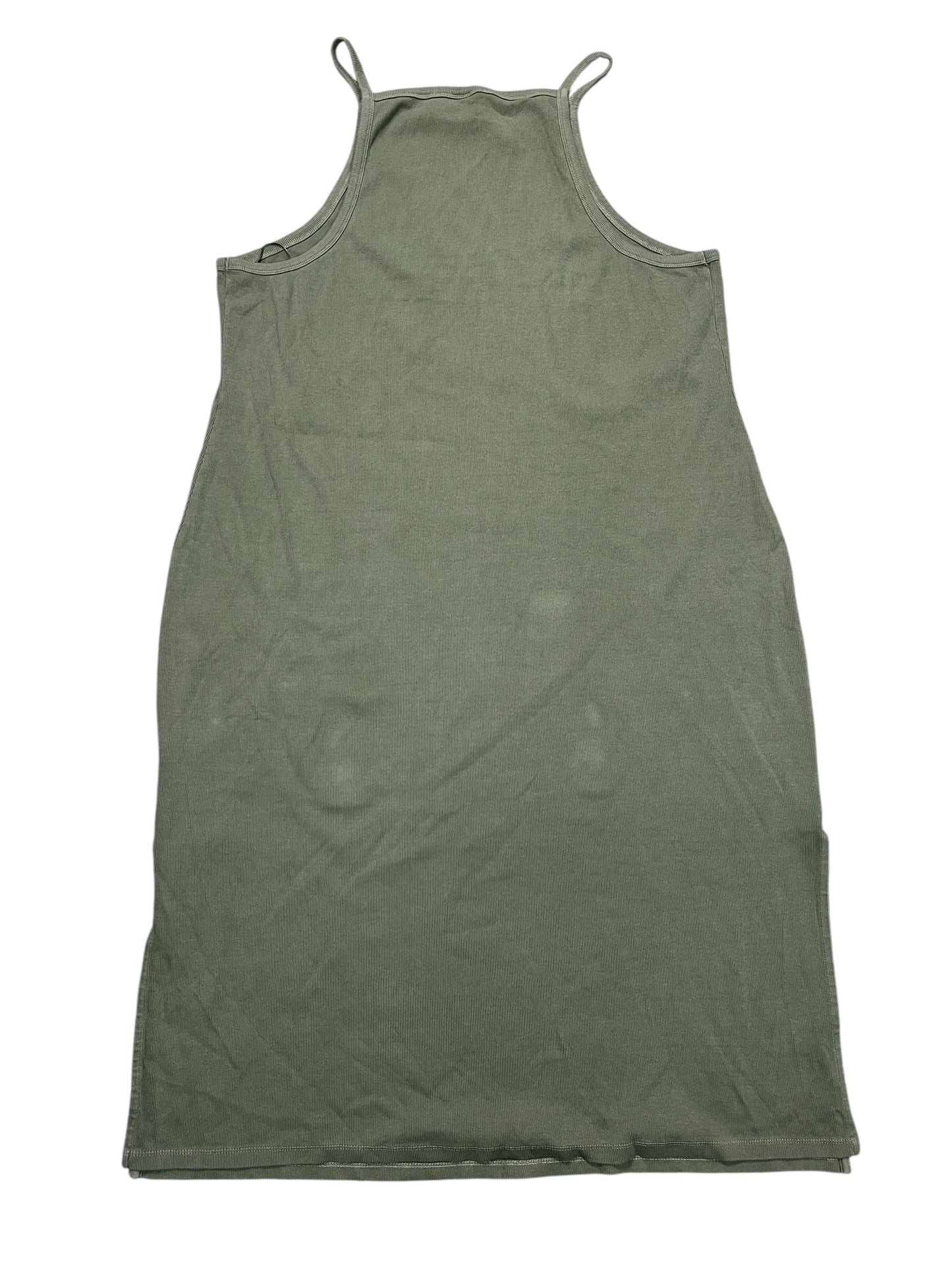 Dress Casual Midi By Old Navy In Green, Size:4X